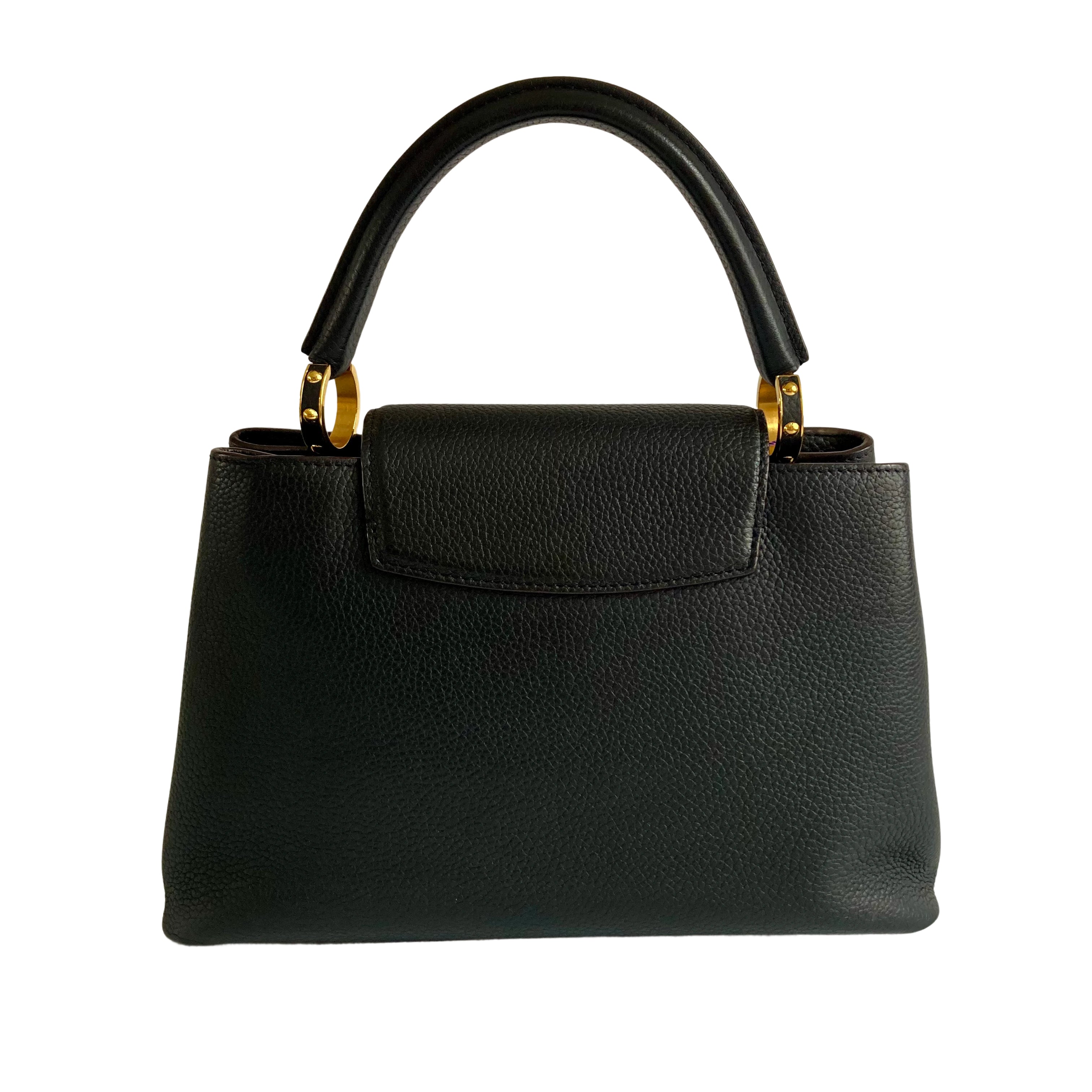 Louis Vuitton Capuccine PM Black