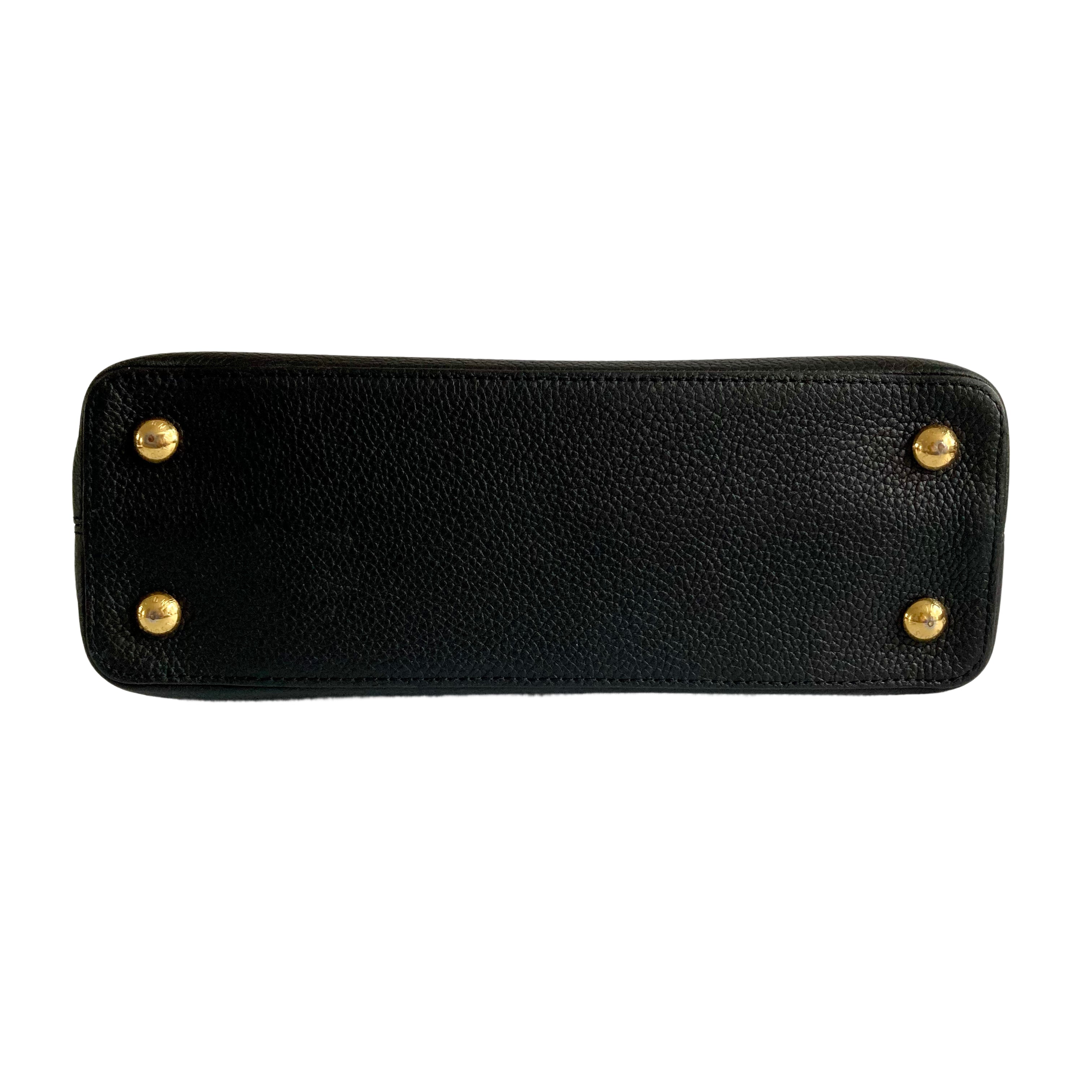 Louis Vuitton Capuccine PM Black