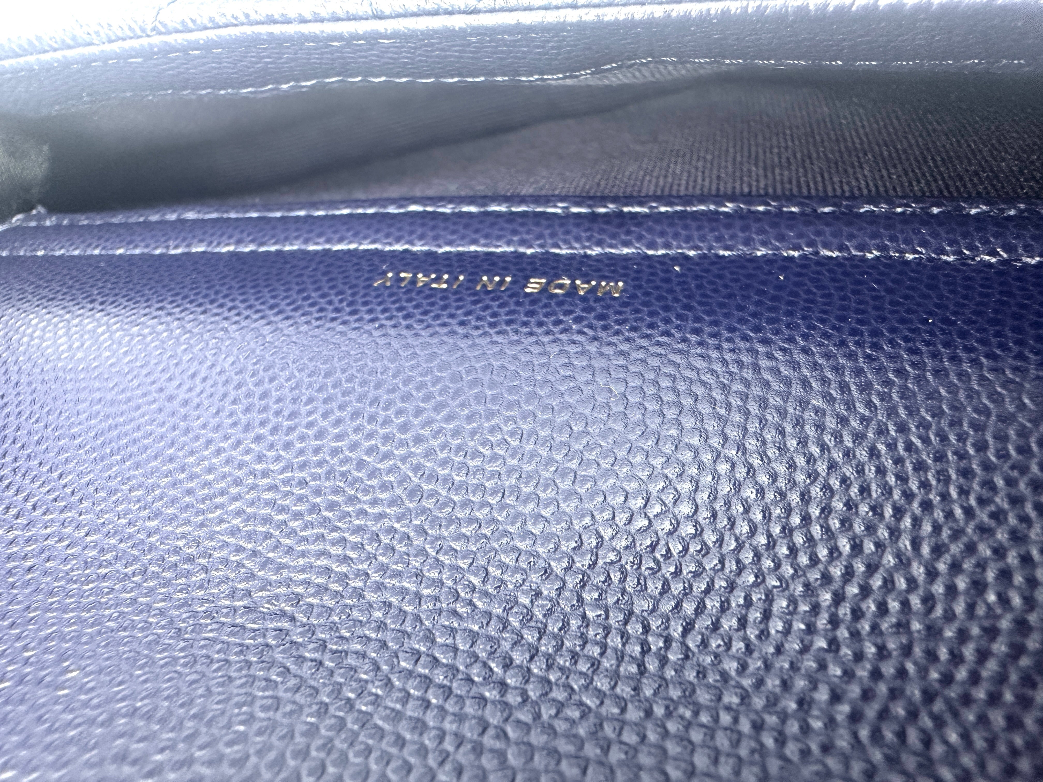 Chanel Caviar Quilted Flap Phone Holder with Chain