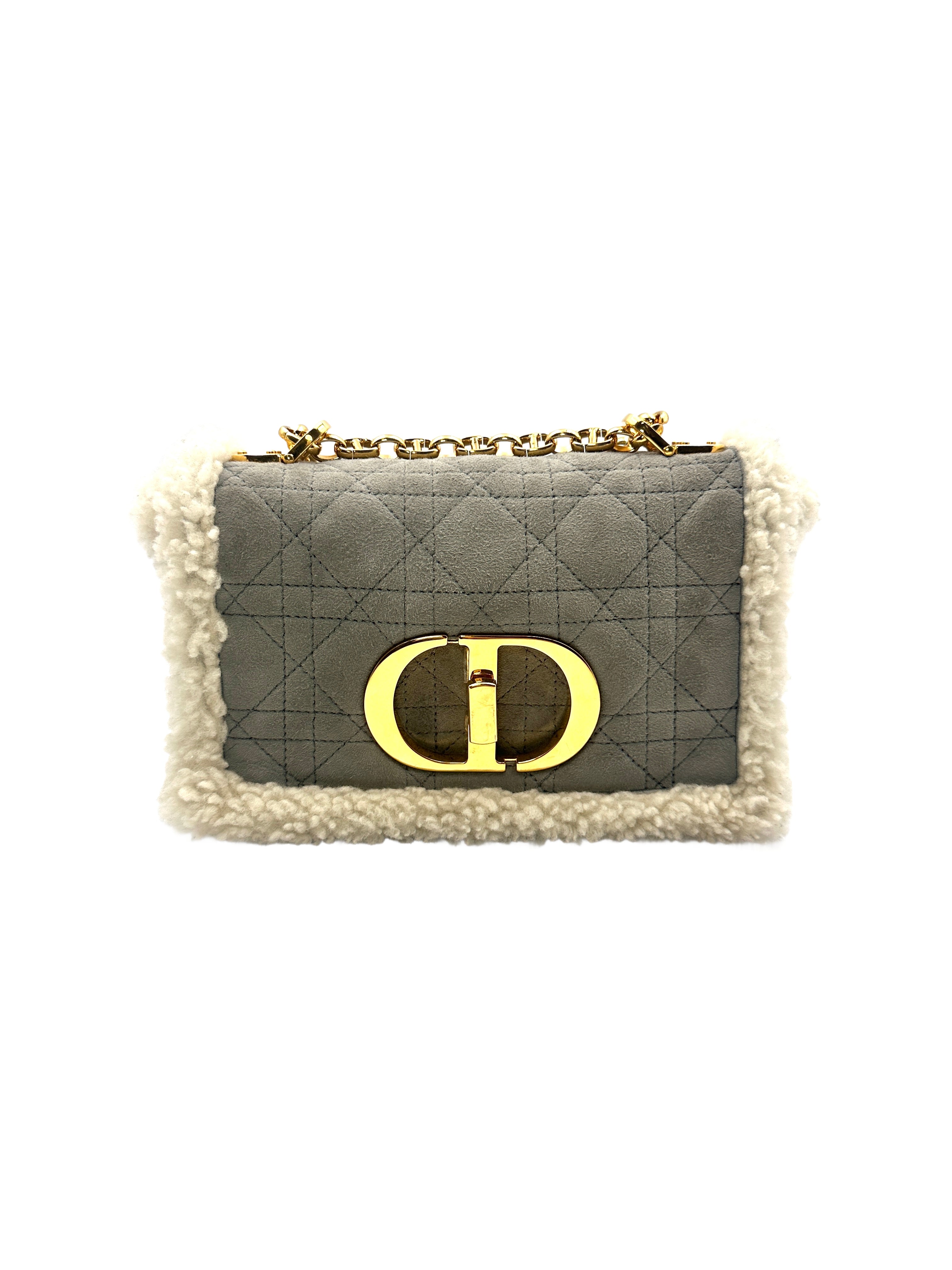 Christian Dior Cannage Caro Small Size Shoulder Bag