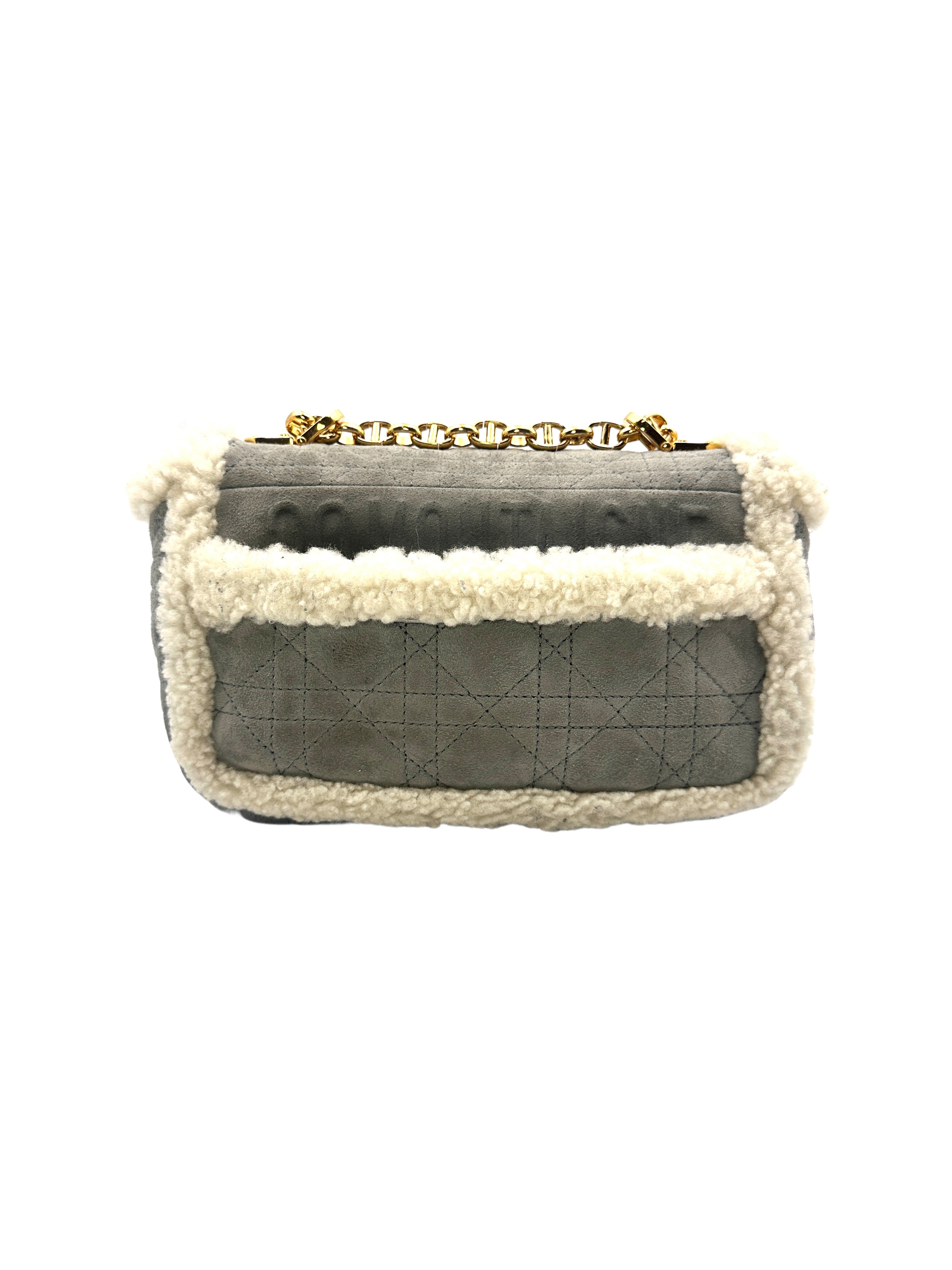 Christian Dior Cannage Caro Small Size Shoulder Bag