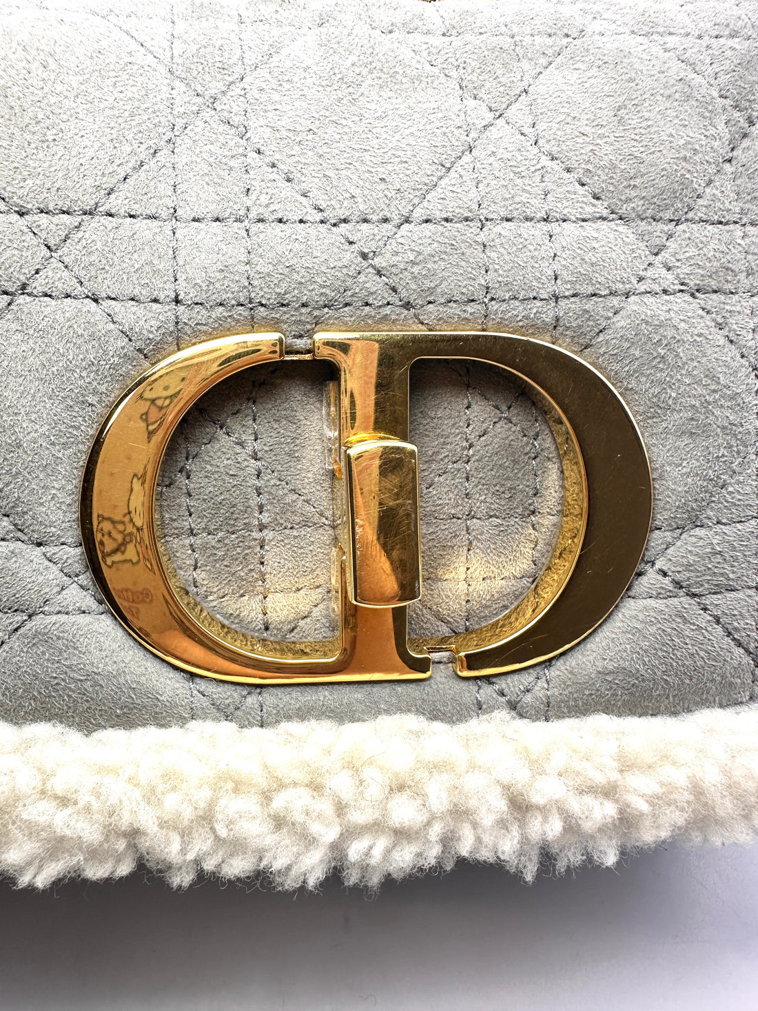 Christian Dior Cannage Caro Small Size Shoulder Bag