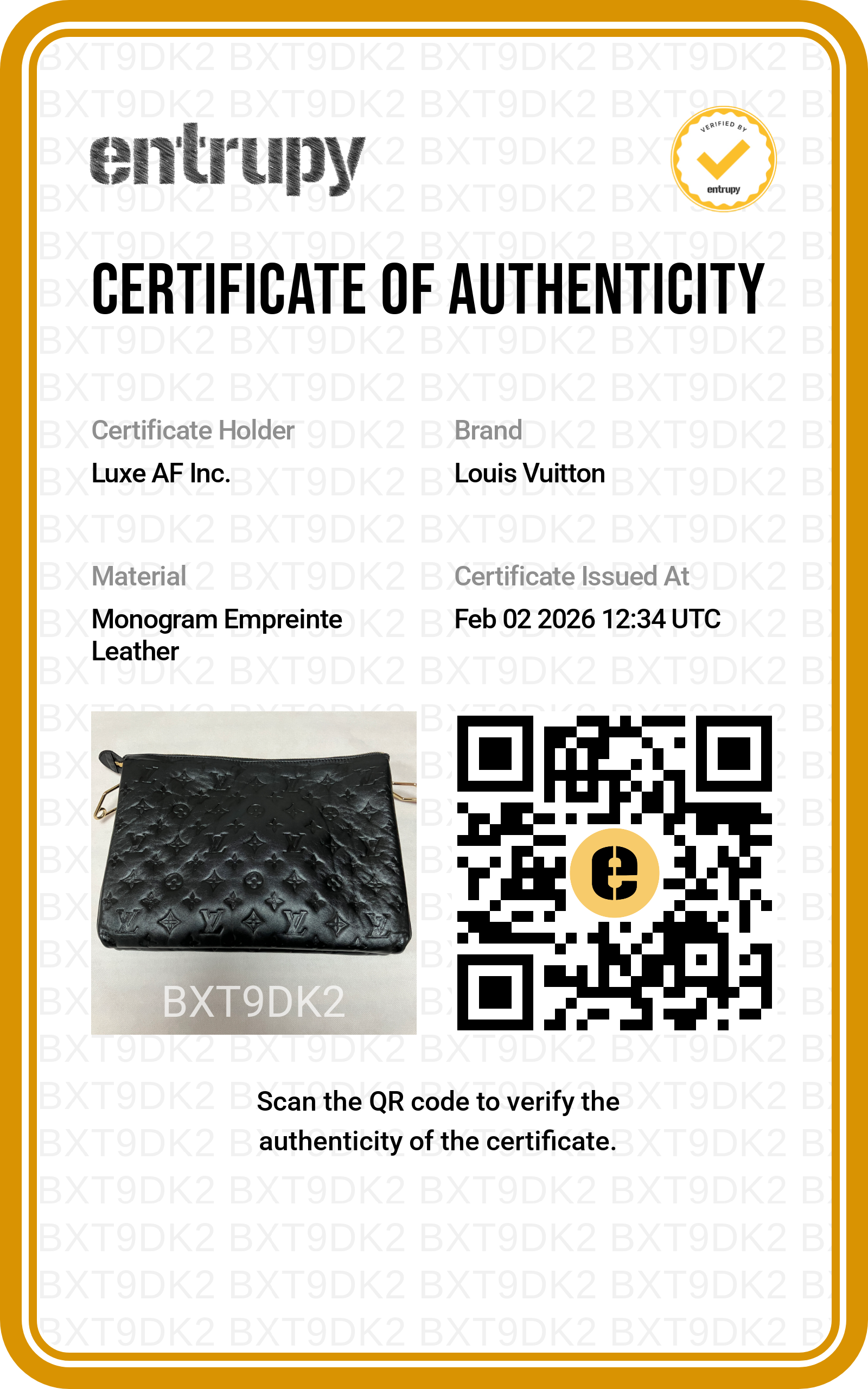 Louis Vuitton Coussin Black Monogram Leather Crossbody Bag