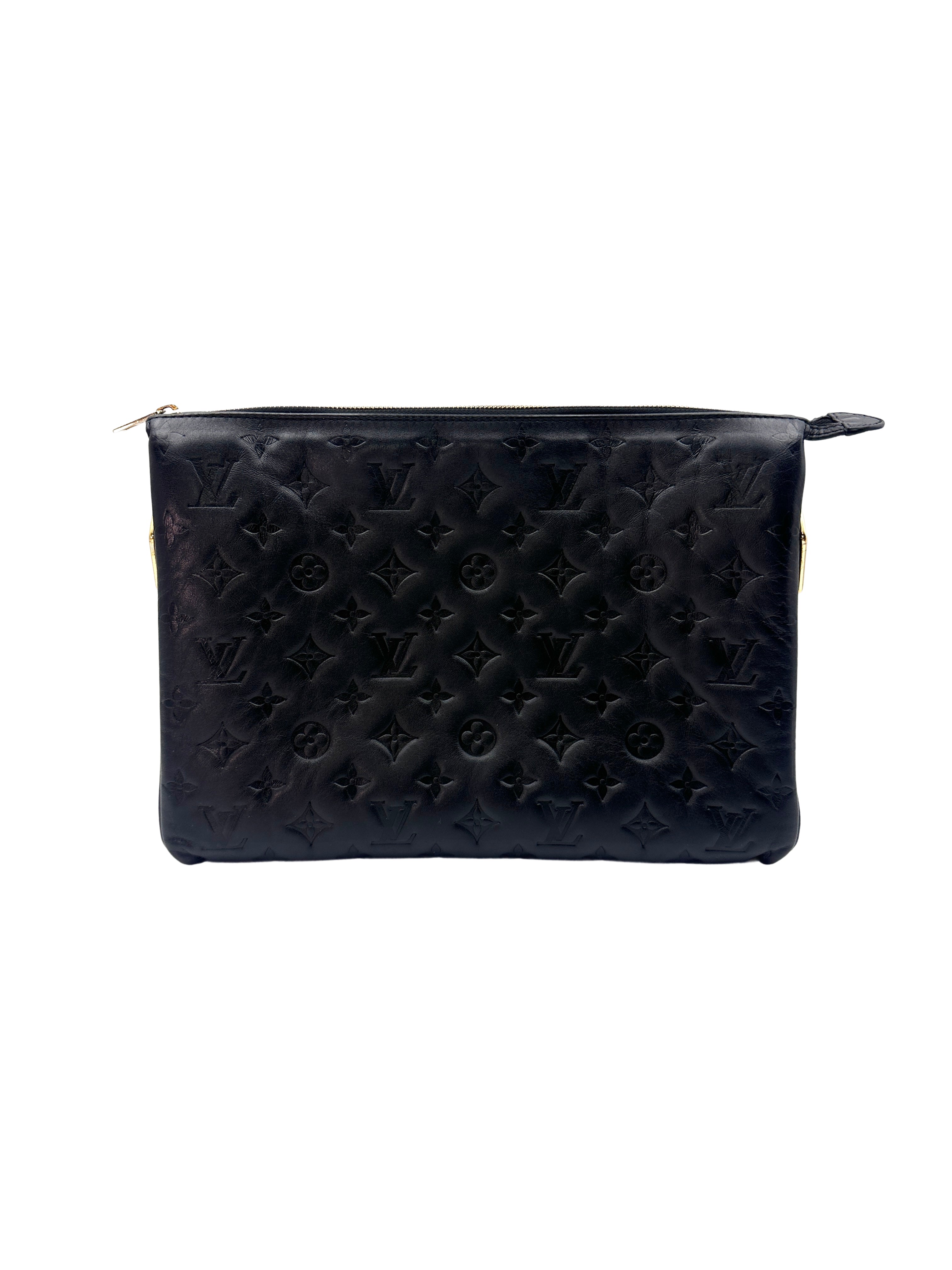 Louis Vuitton Coussin Black Monogram Leather Crossbody Bag