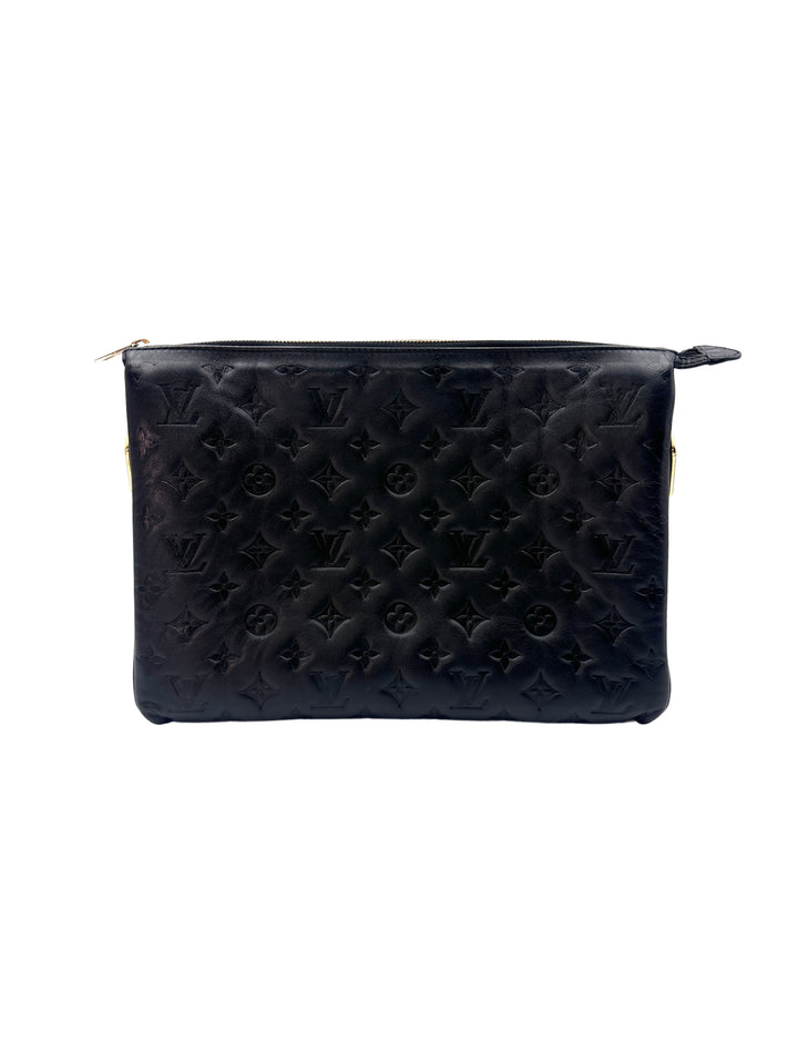 Louis Vuitton Coussin Black Monogram Leather Crossbody Bag