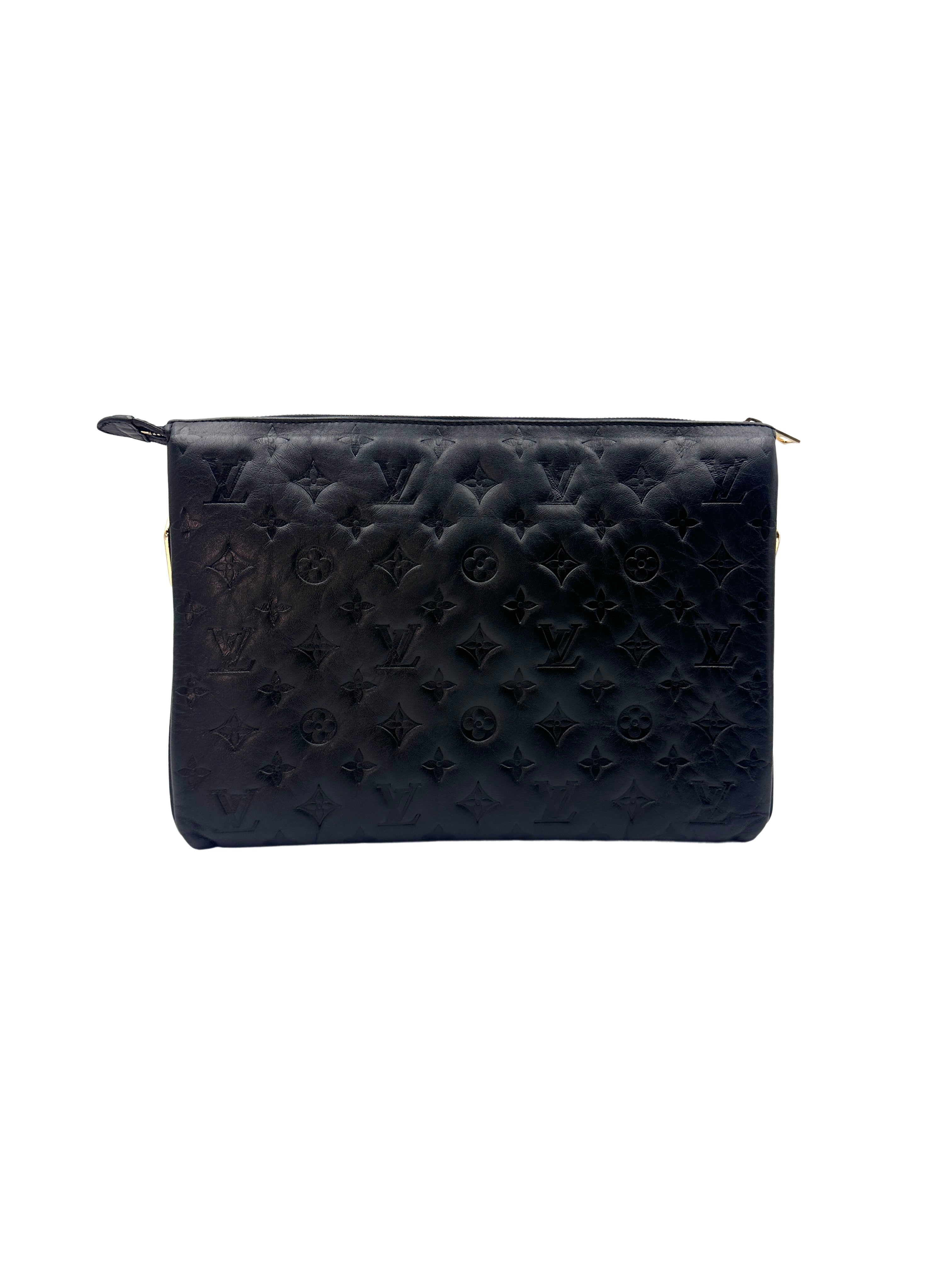 Louis Vuitton Coussin Black Monogram Leather Crossbody Bag