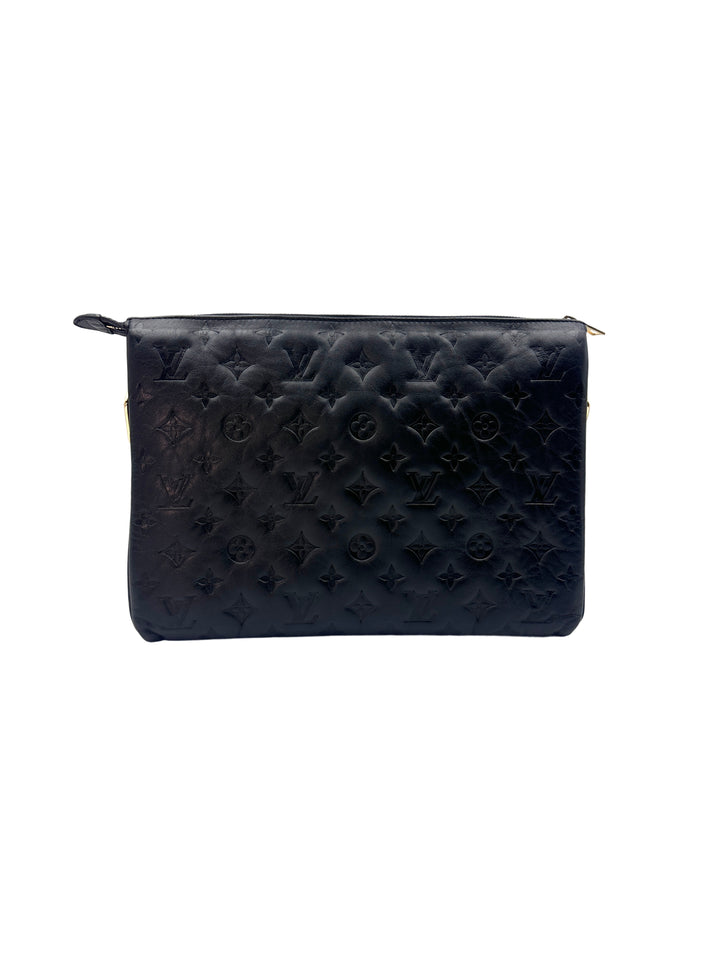 Louis Vuitton Coussin Black Monogram Leather Crossbody Bag