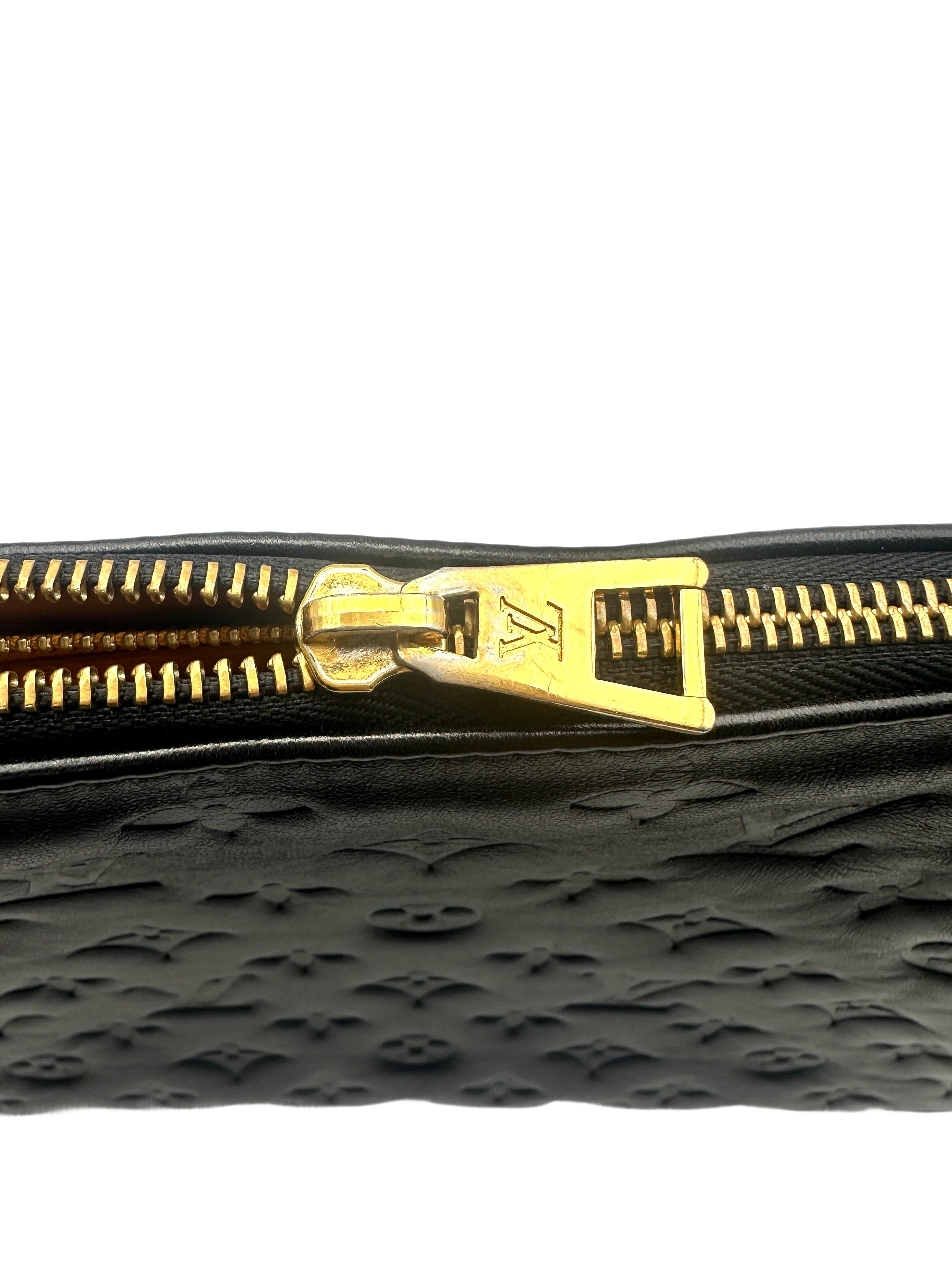Louis Vuitton Coussin Black Monogram Leather Crossbody Bag