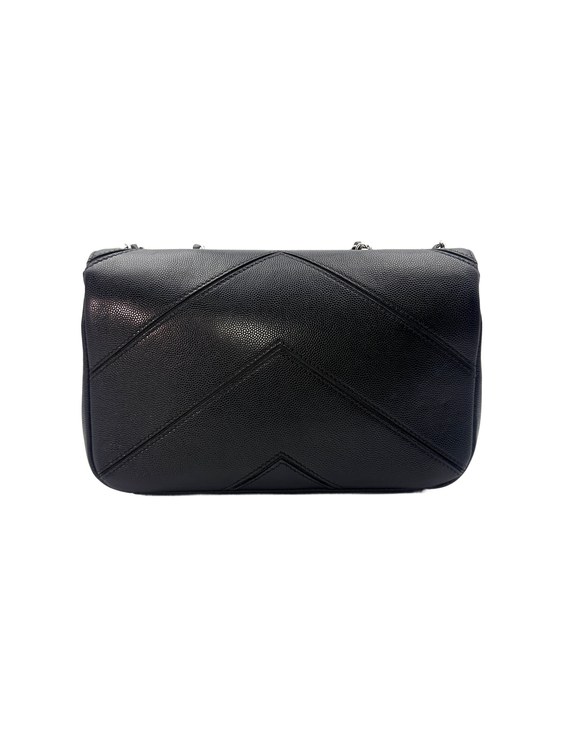 Chanel Cuba Collection Black Macro Chevron Quilted Leather Chain Flap Bag