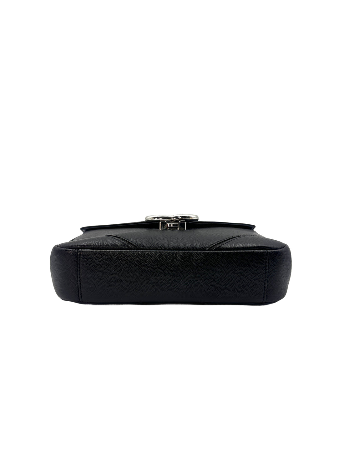 Chanel Cuba Collection Black Macro Chevron Quilted Leather Chain Flap Bag