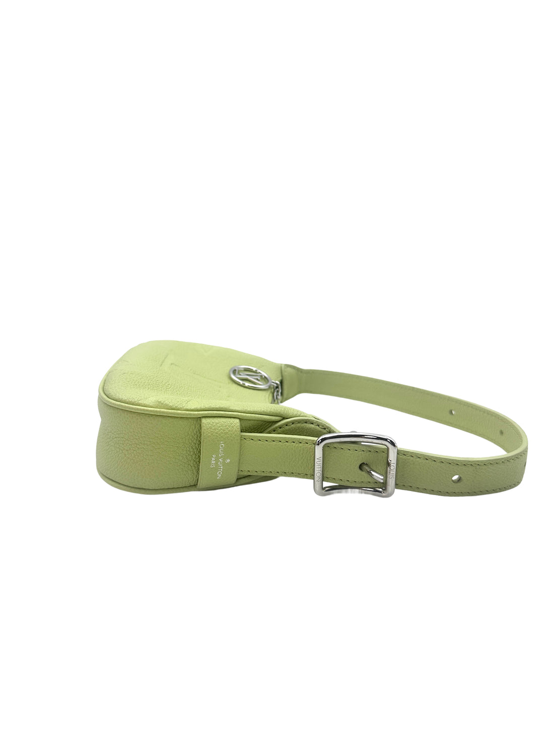 Louis Vuitton Mini Moon Vert Noto Monogram Empreinte Leather Handle Bag