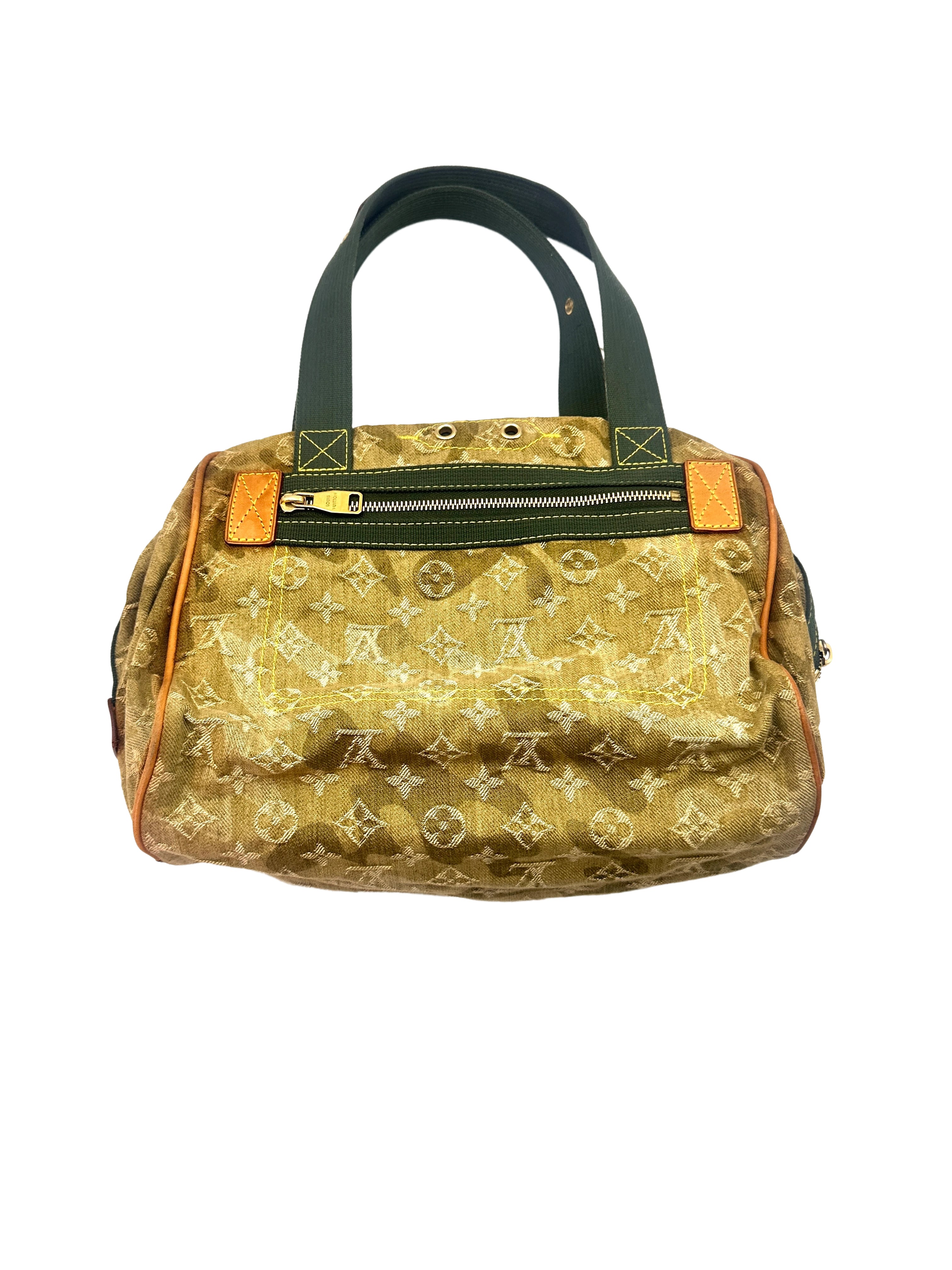 Louis Vuitton x Takashi Murakami Monogramouflage Denim Jasmine Handle Bag
