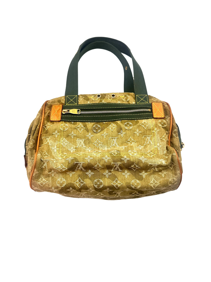 Louis Vuitton x Takashi Murakami Monogramouflage Denim Jasmine Handle Bag