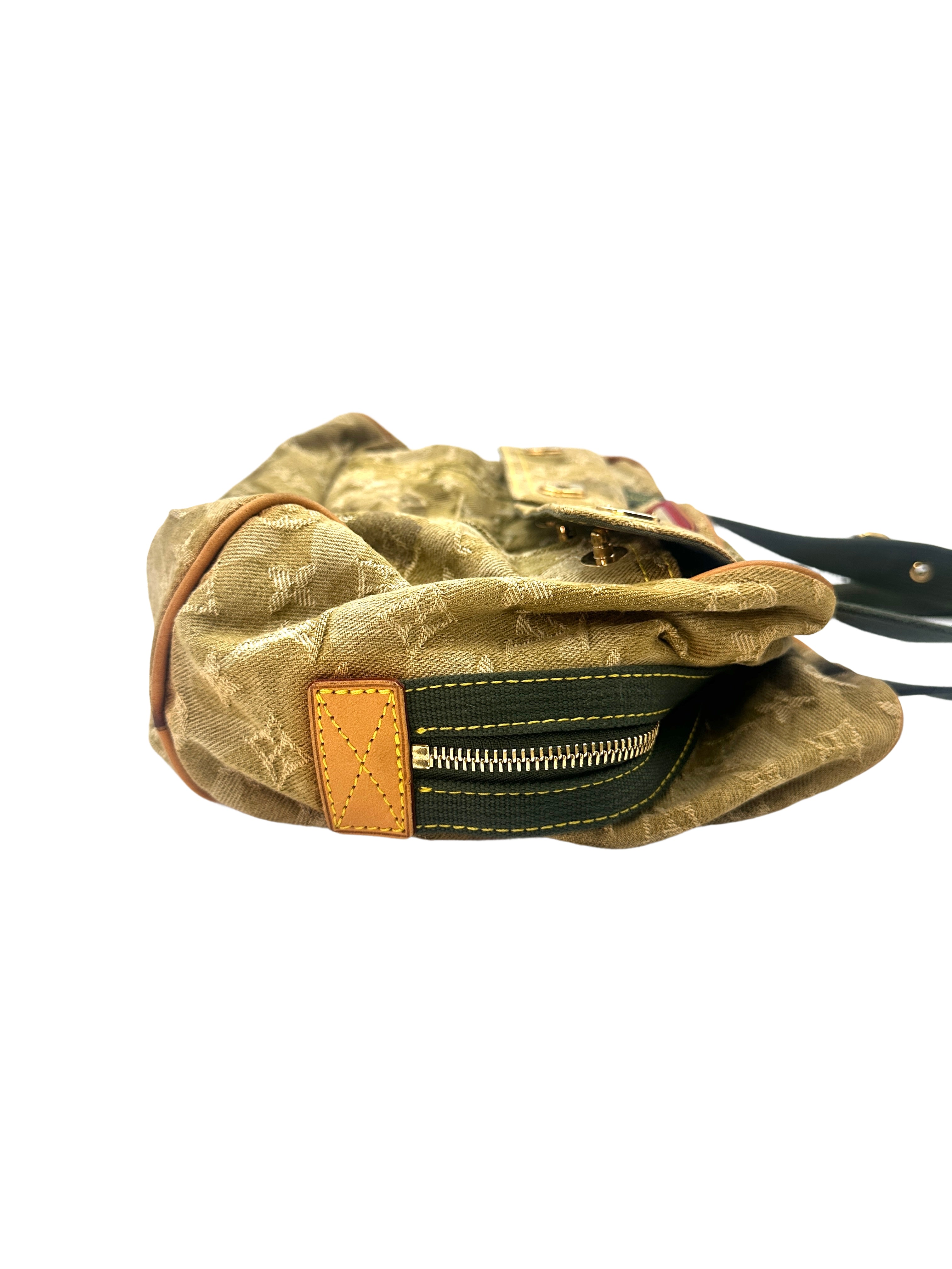 Louis Vuitton x Takashi Murakami Monogramouflage Denim Jasmine Handle Bag