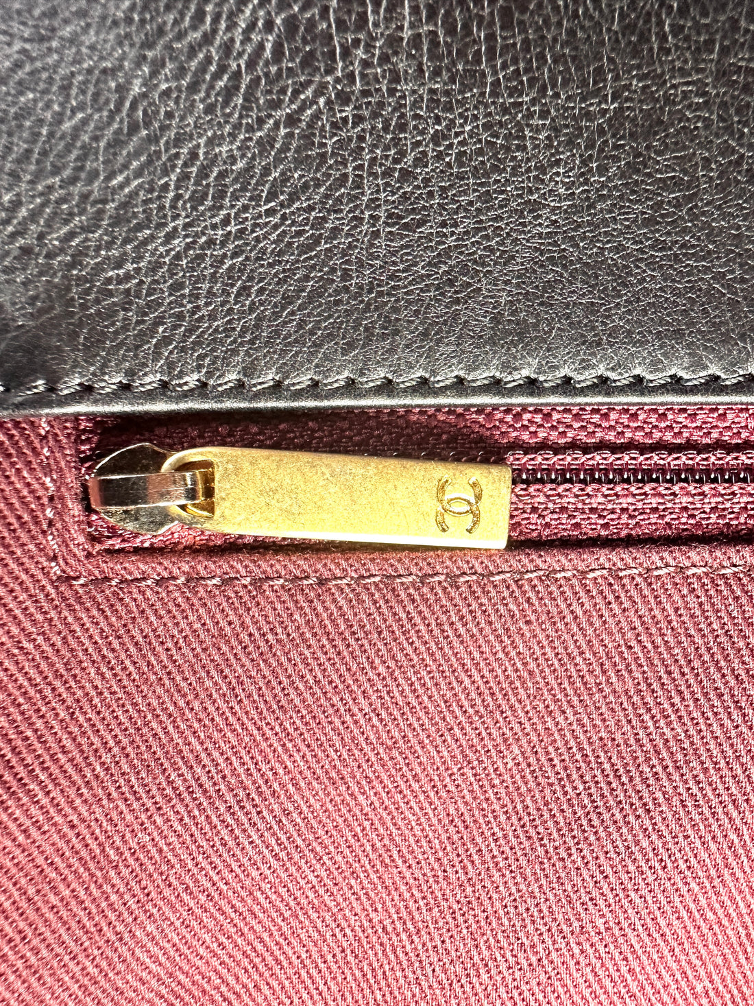 Chanel Black Quilted Leather Chic Stitch Tote Chain Shoulder Bag