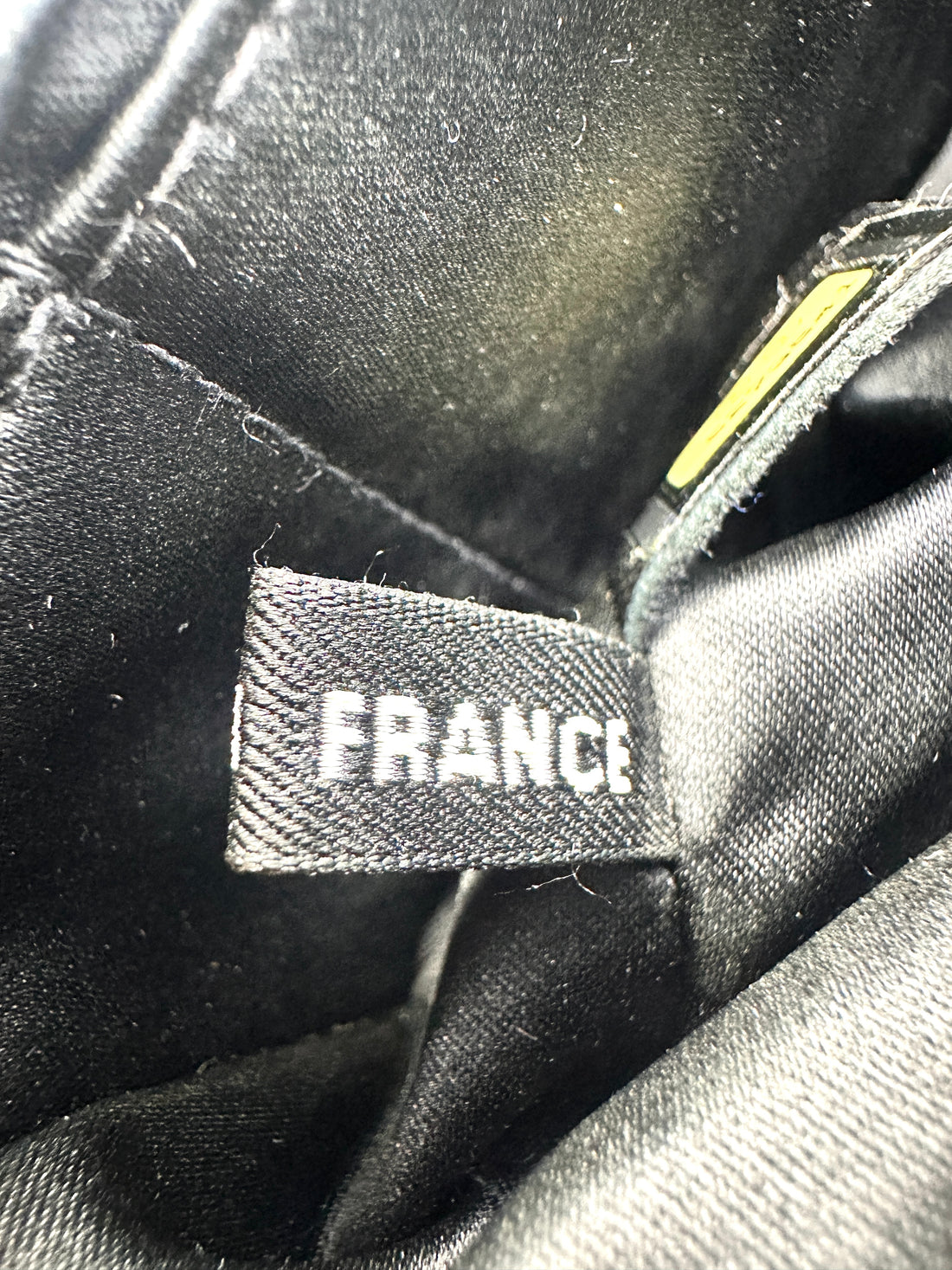 Chanel Chocolate Bar Black Patent Leather Chain Shoulder Bag