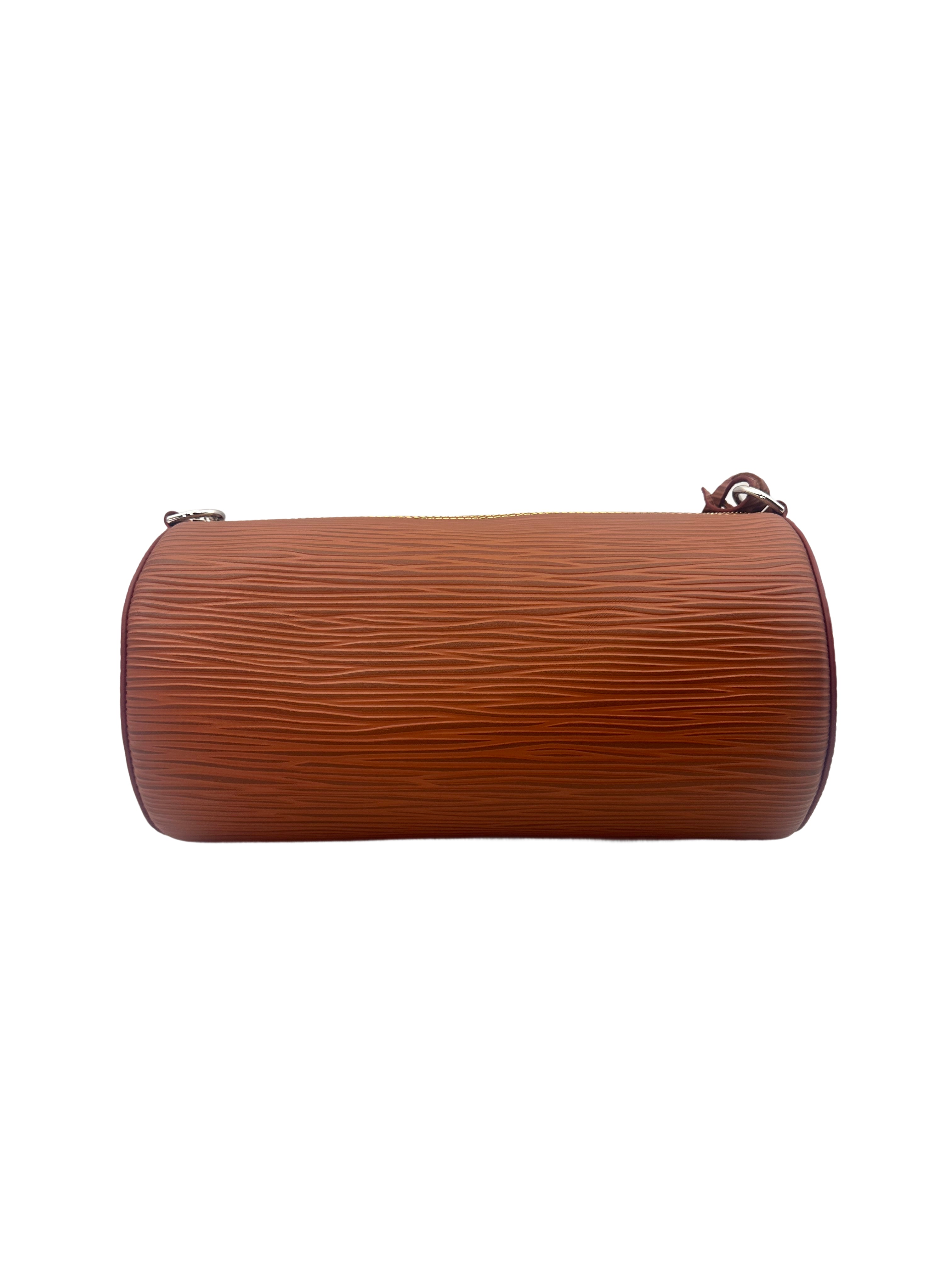 Louis Vuitton Papillon Brown Epi Leather Shoulder Bag