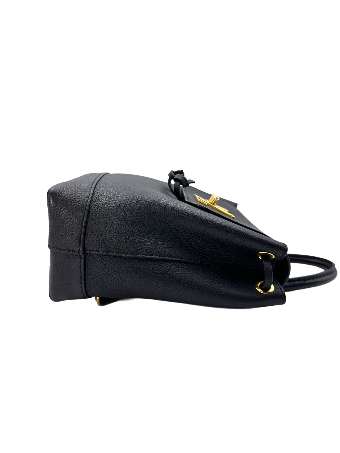 Louis Vuitton Lockme Black Taurillon Leather Backpack