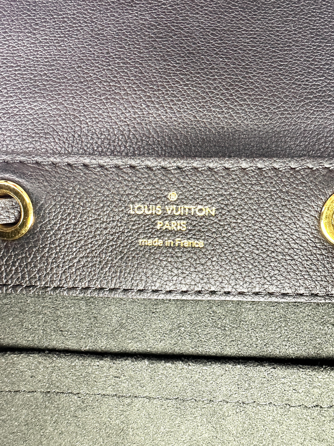 Louis Vuitton Lockme Black Taurillon Leather Backpack