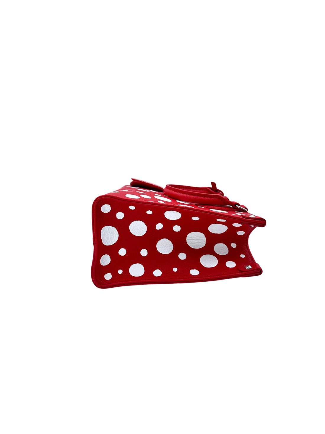 Louis Vuitton x Yayoi Kusama OnTheGo PM Monogram Empreinte Infinity Dots Red Tote Bag