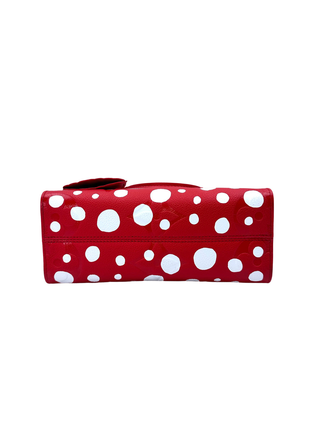 Louis Vuitton x Yayoi Kusama OnTheGo PM Monogram Empreinte Infinity Dots Red Tote Bag