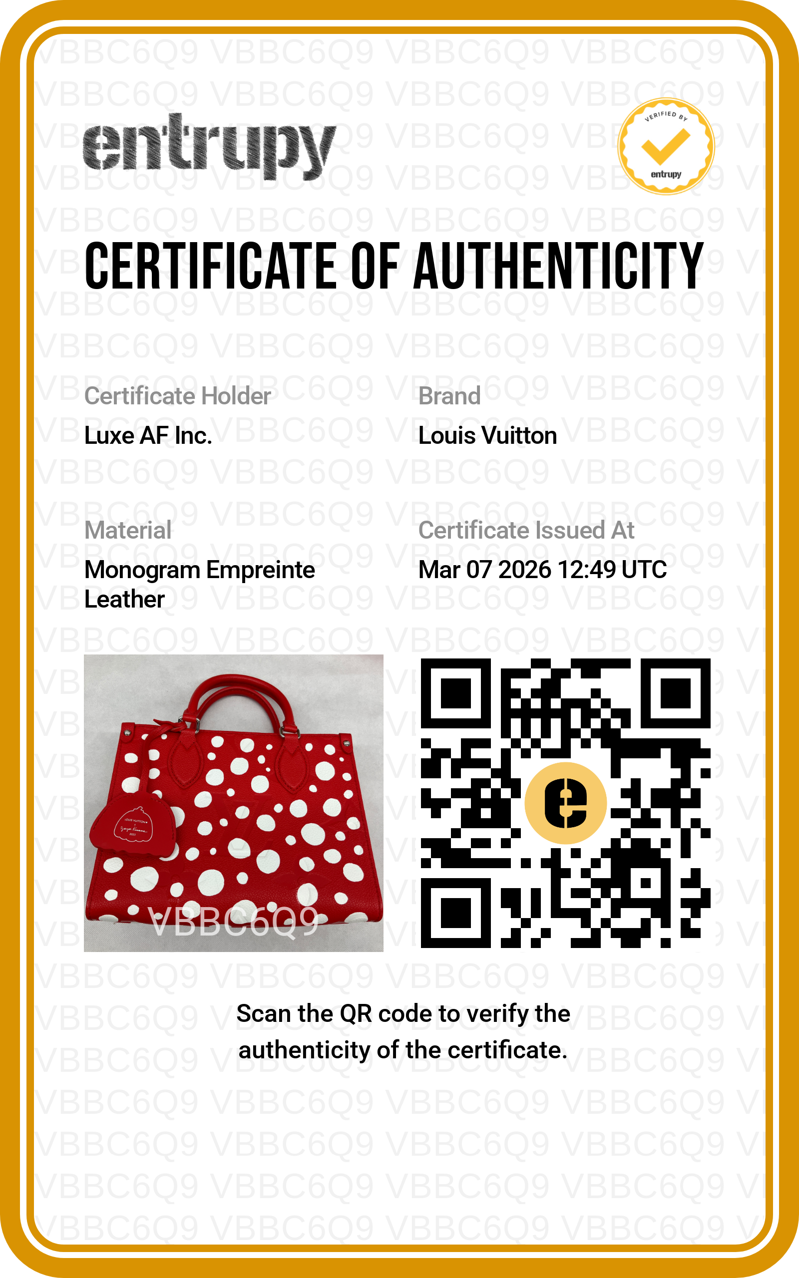 Louis Vuitton x Yayoi Kusama OnTheGo PM Monogram Empreinte Infinity Dots Red Tote Bag