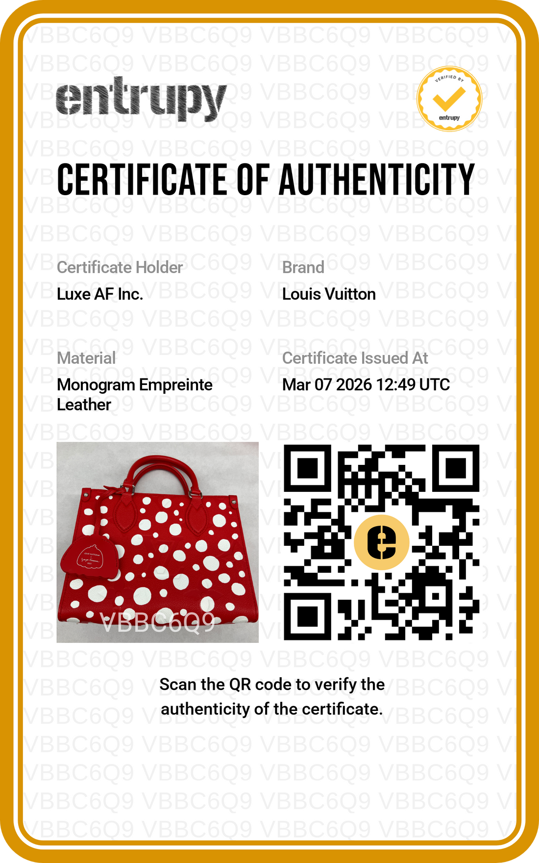Louis Vuitton x Yayoi Kusama OnTheGo PM Monogram Empreinte Infinity Dots Red Tote Bag