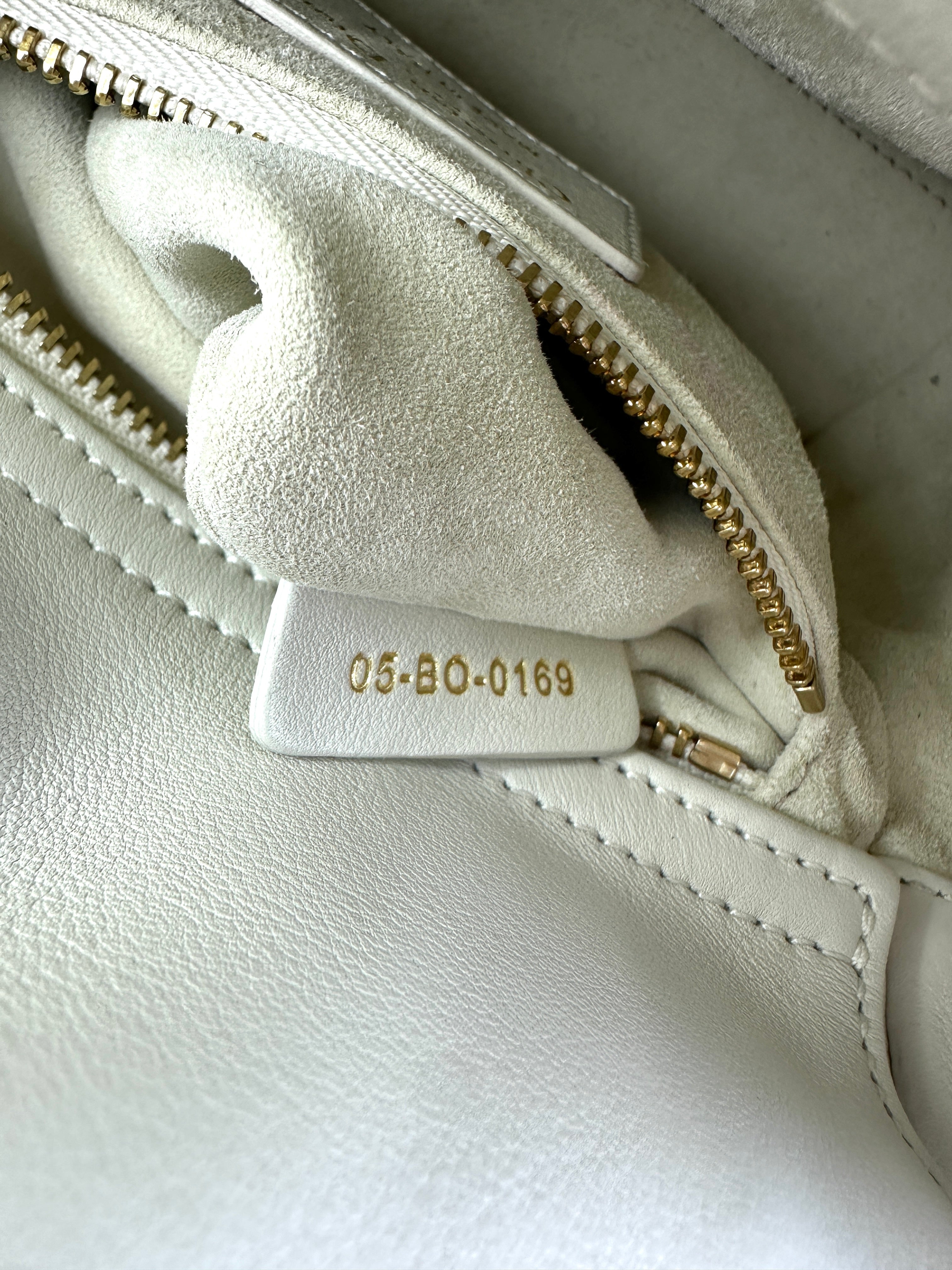 Christian Dior Lady Dior Dioramour Limited Edition Cannage Handle Bag With Gold Charms
