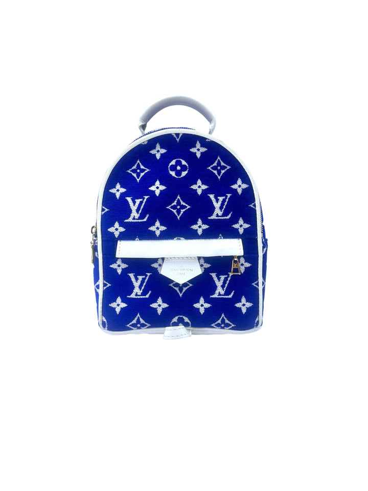 Louis Vuitton Palm Springs Mini Jacquard Velvet Backpack