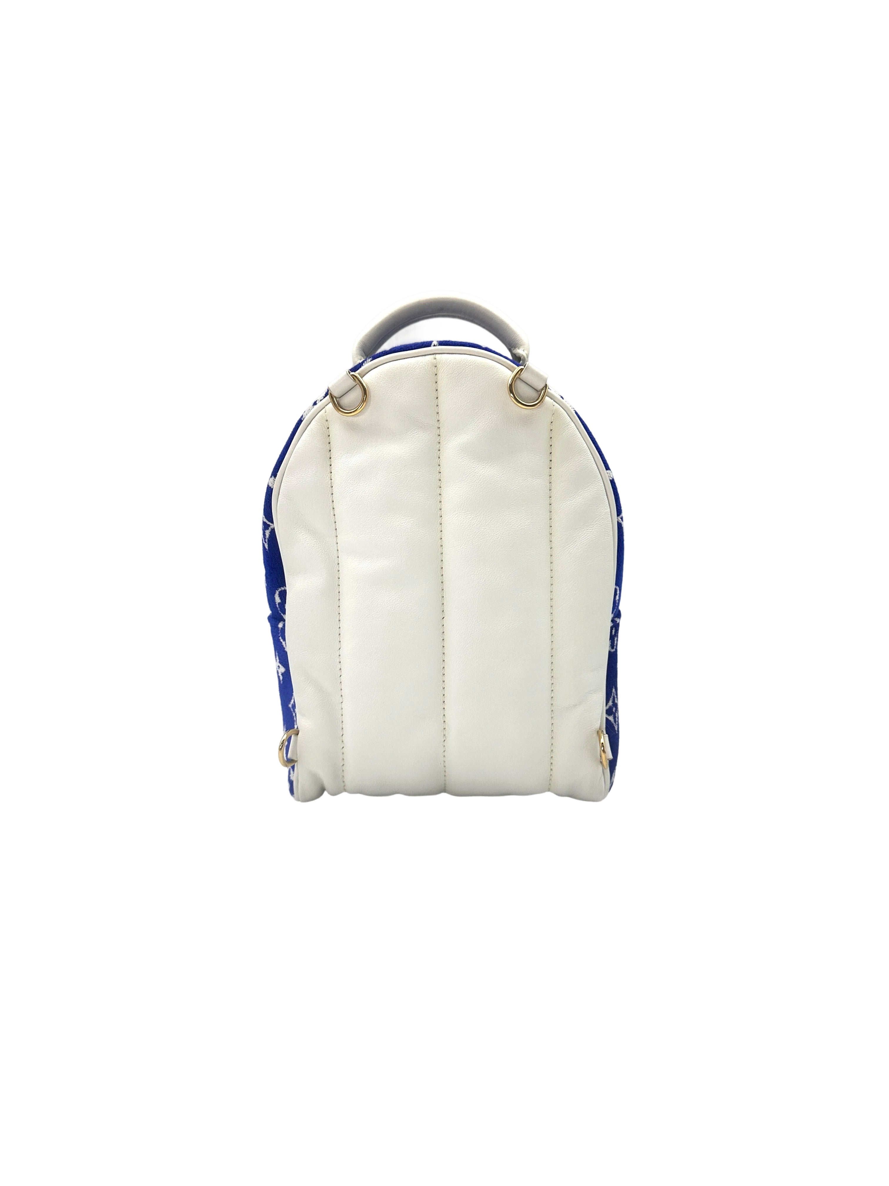 Louis Vuitton Palm Springs Mini Jacquard Velvet Backpack