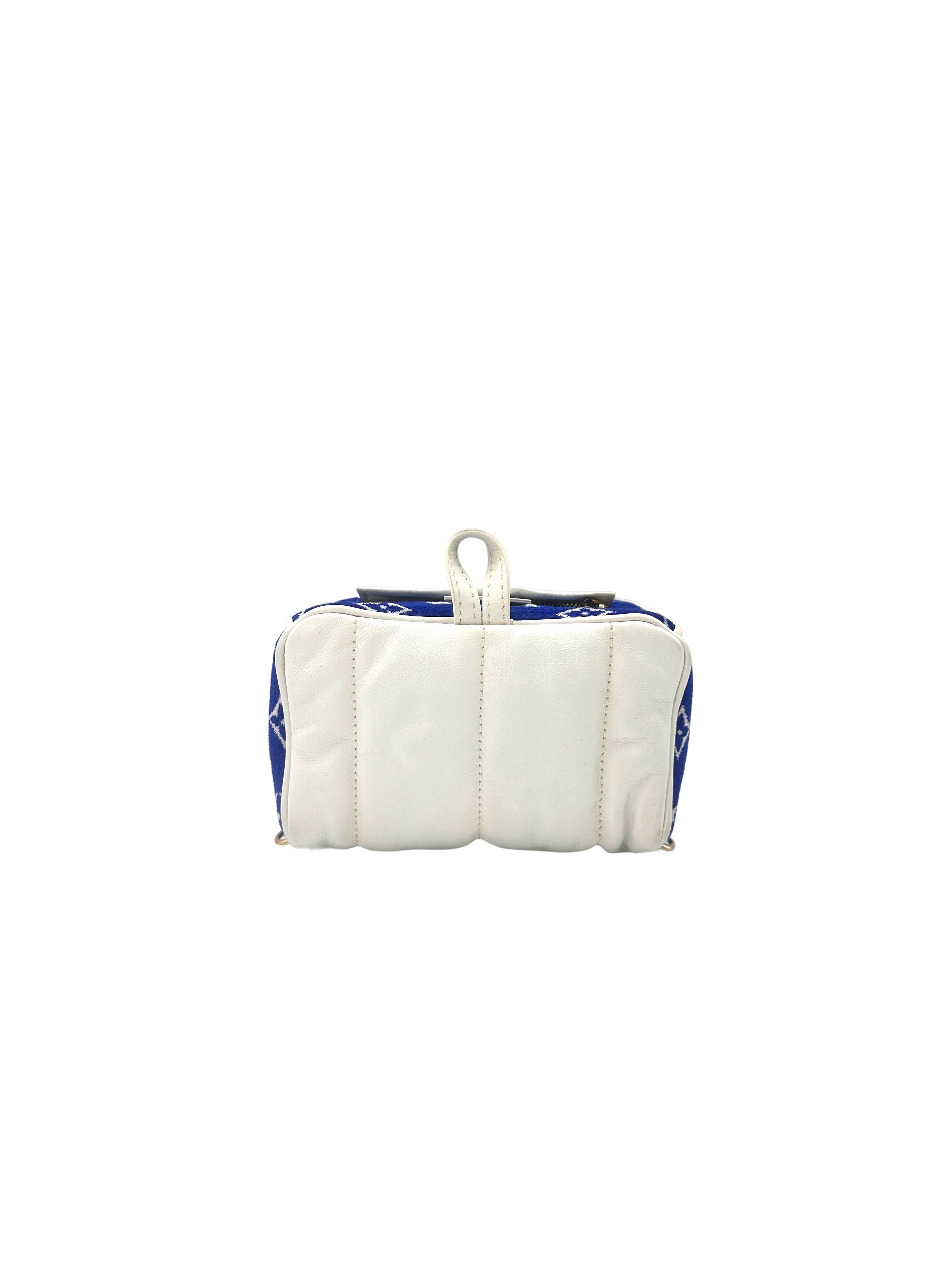 Louis Vuitton Palm Springs Mini Jacquard Velvet Backpack