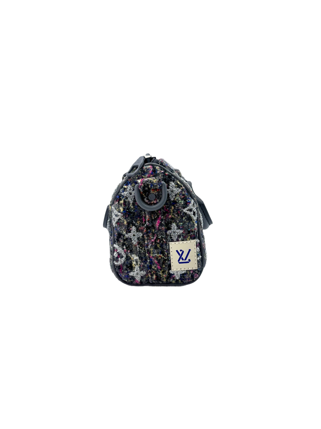 Louis Vuitton Winter 2021 Keepall XS Multicolor Monogram Felt Handle Bag