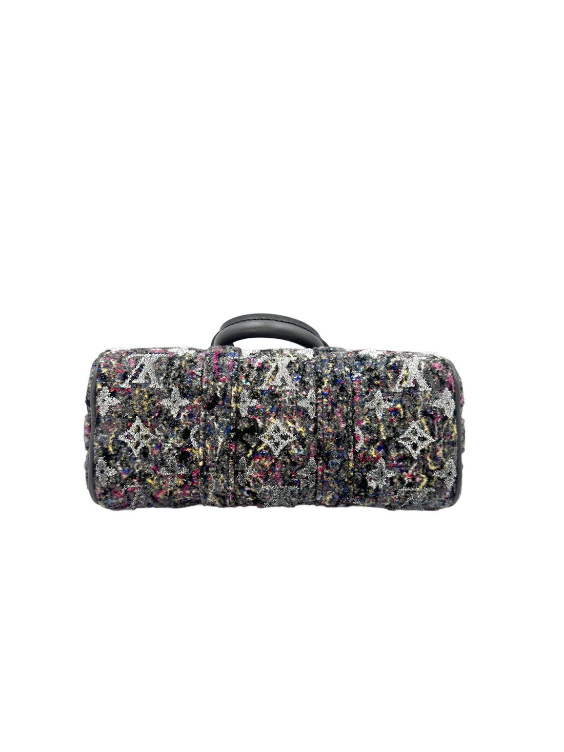 Louis Vuitton Winter 2021 Keepall XS Multicolor Monogram Felt Handle Bag