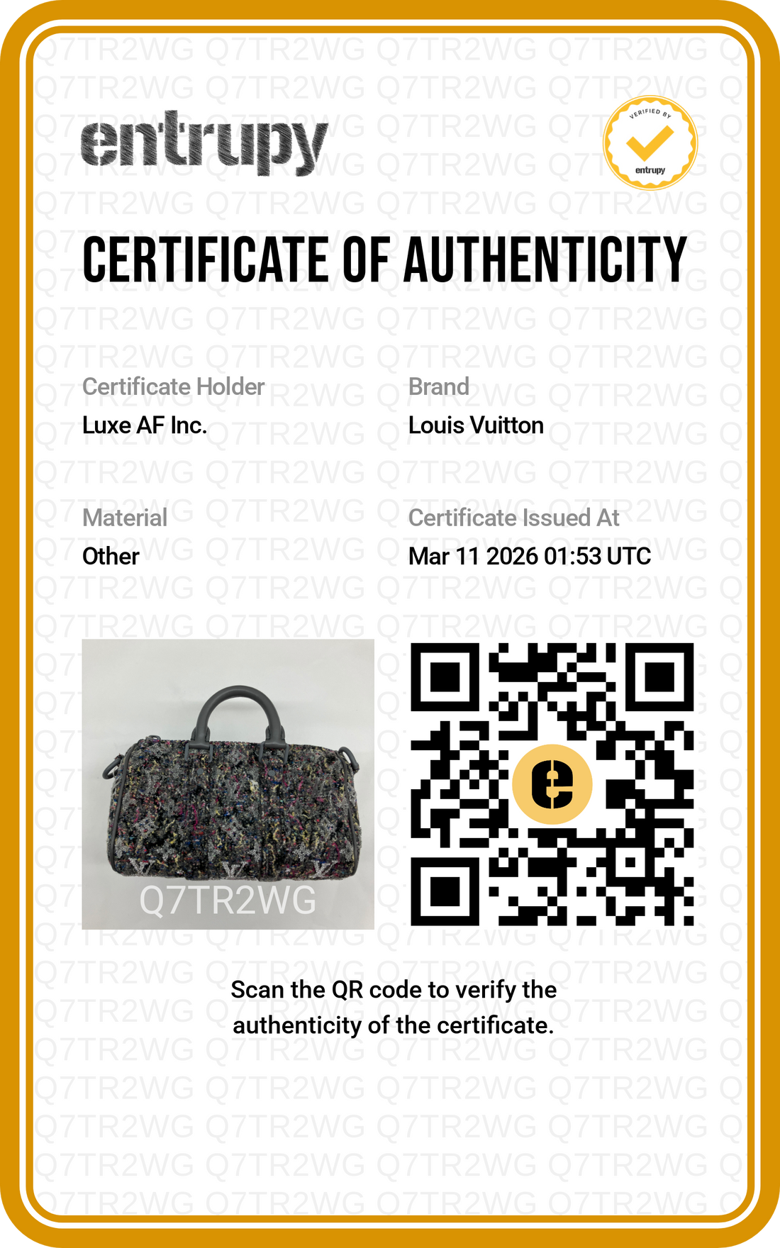 Louis Vuitton Winter 2021 Keepall XS Multicolor Monogram Felt Handle Bag