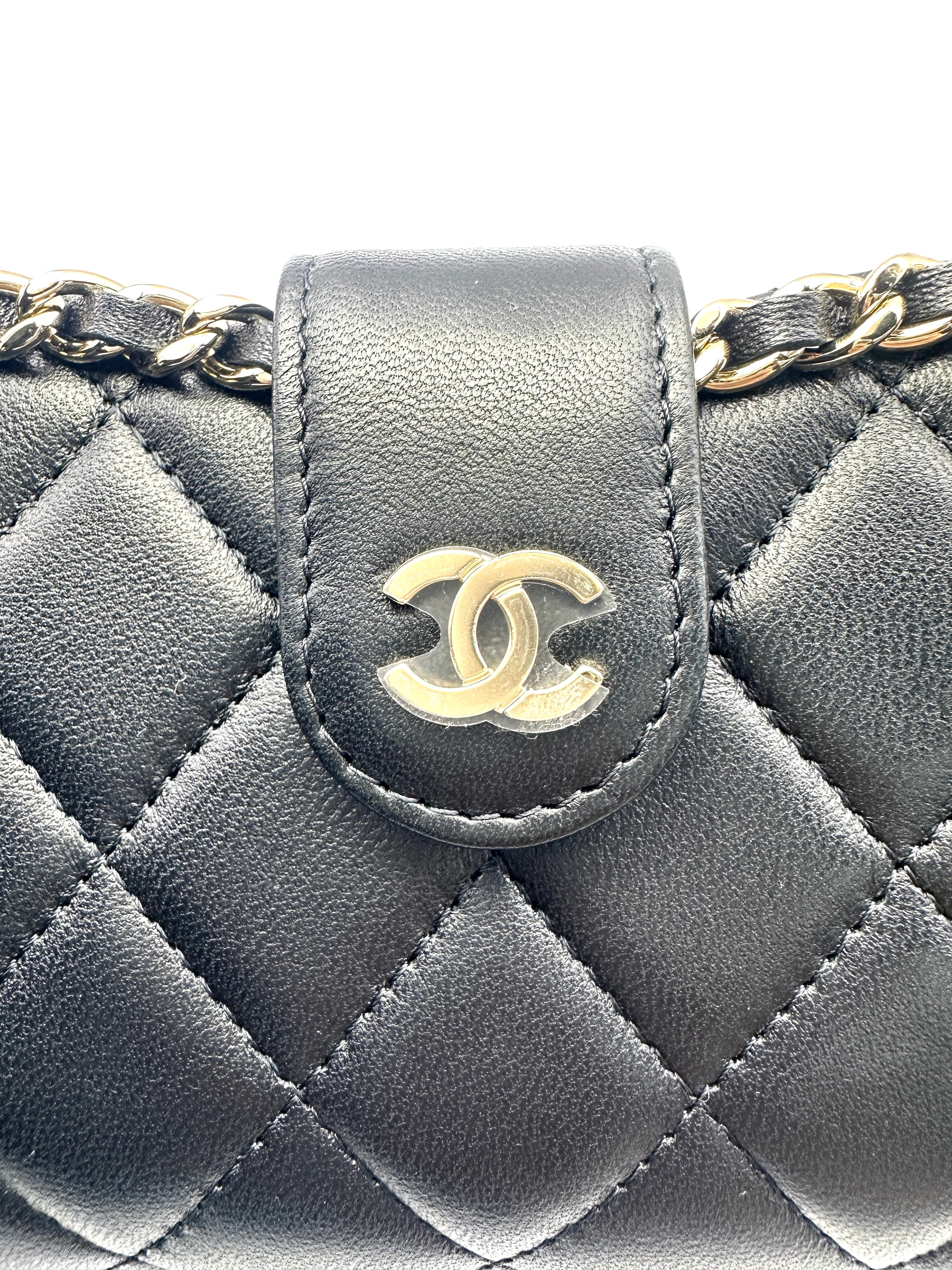 Chanel 22P Chain Glasses Case Bag