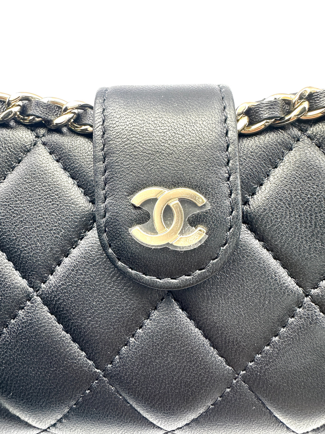 Chanel 22P Chain Glasses Case Bag