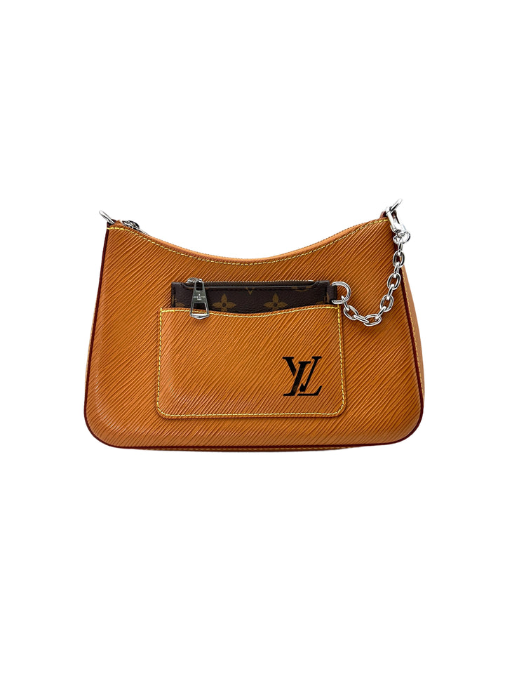 Louis Vuitton Marelle Caramel Epi Leather Shoulder Bag