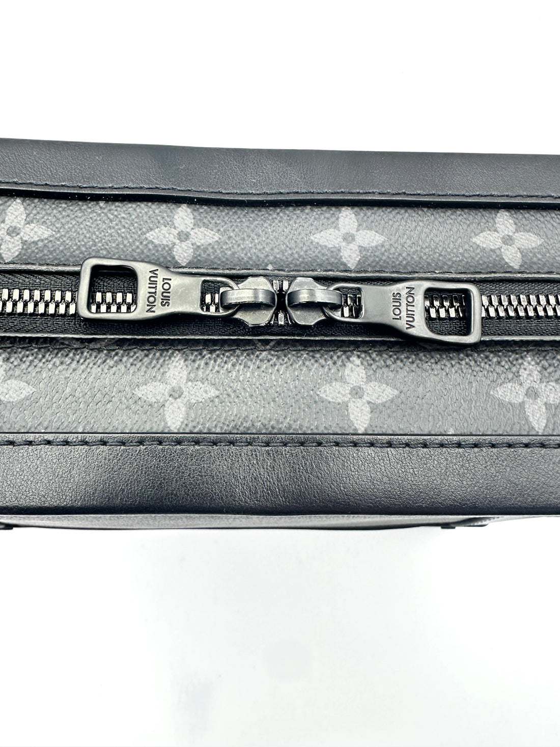 Louis Vuitton Soft Trunk Black Monogram Embossed Shoulder Bag