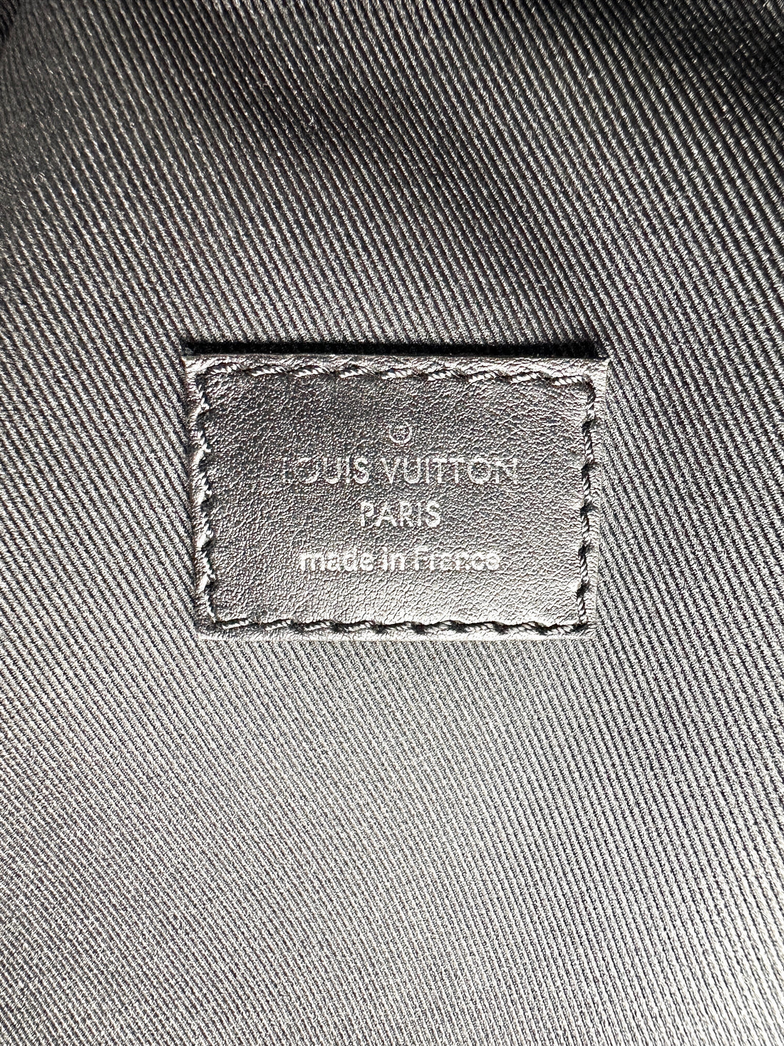 Louis Vuitton Soft Trunk Black Monogram Embossed Shoulder Bag