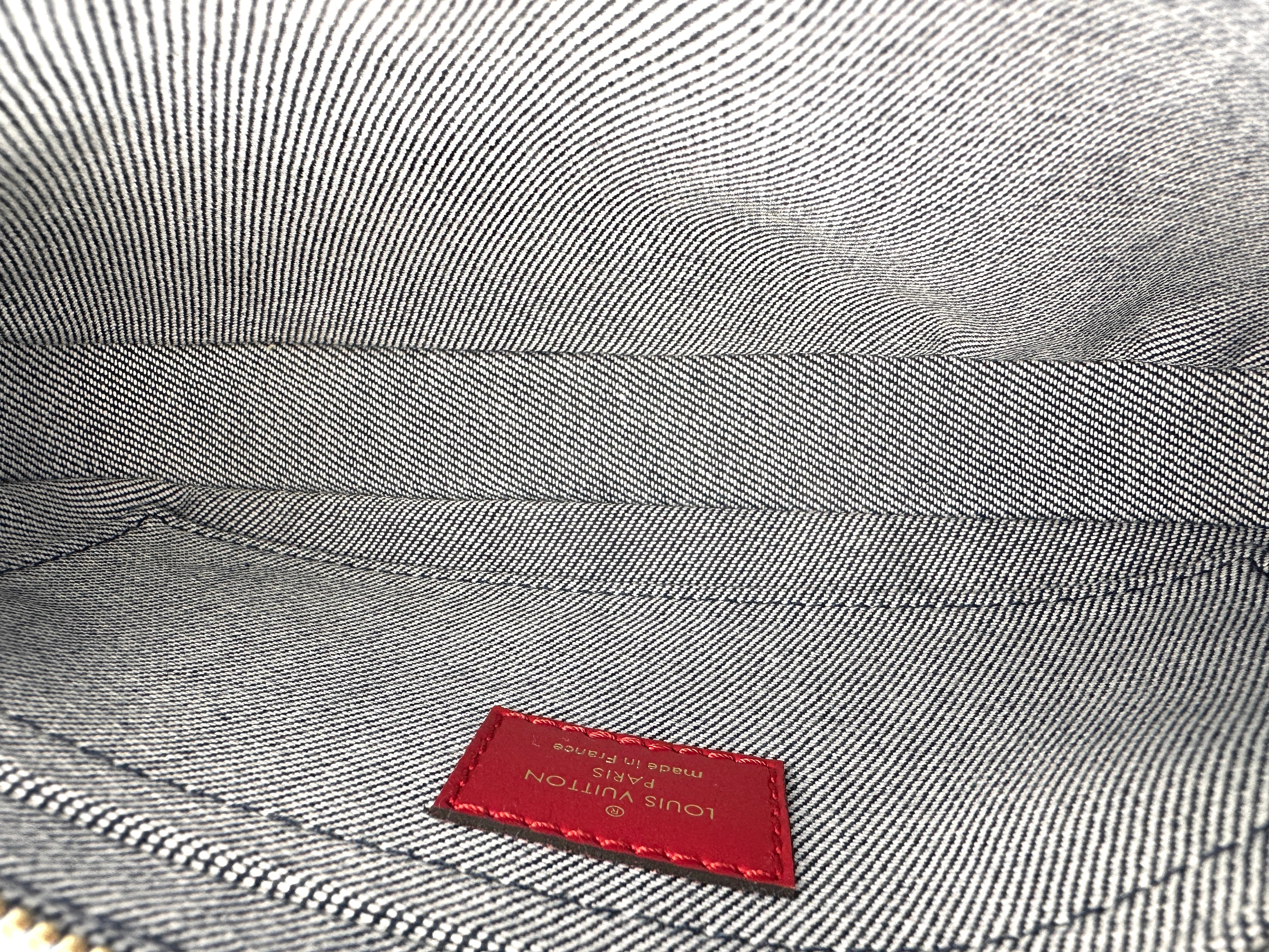 Louis Vuitton Blue Monogram Denim Patchwork Multi Pochette Accessories