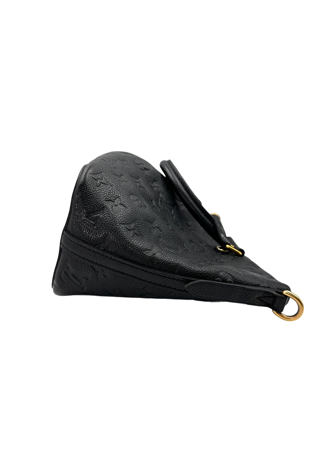 Louis Vuitton Mazarine Black Monogram Empreinte Leather Handle Bag