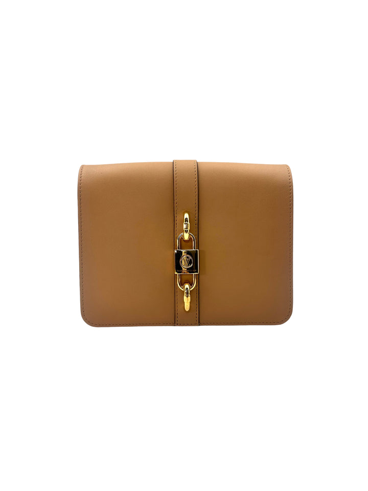 Louis Vuitton Rendez-Vous Camel Leather Shoulder Bag