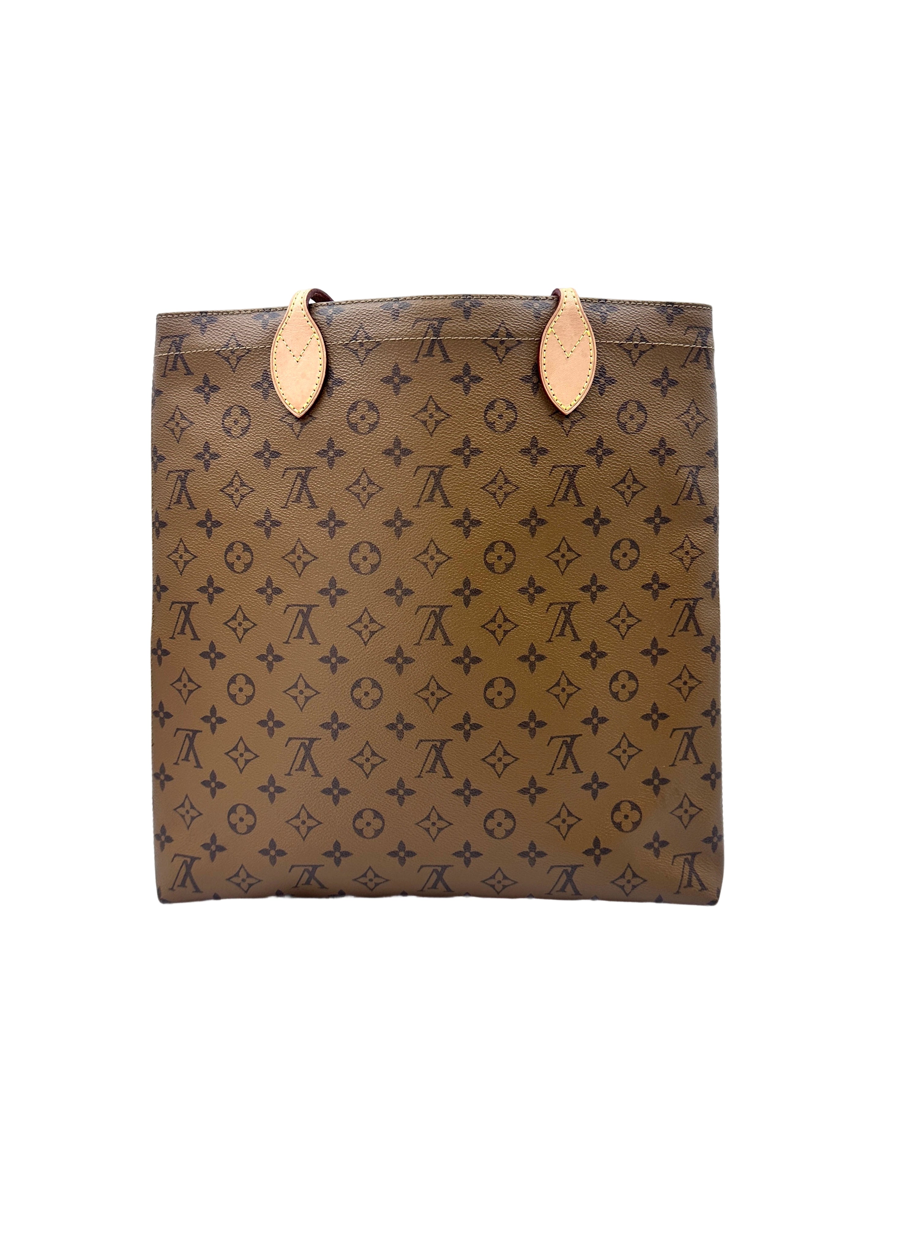 Louis Vuitton Carry It Monogram Reverse Video Print Tote Handle Bag