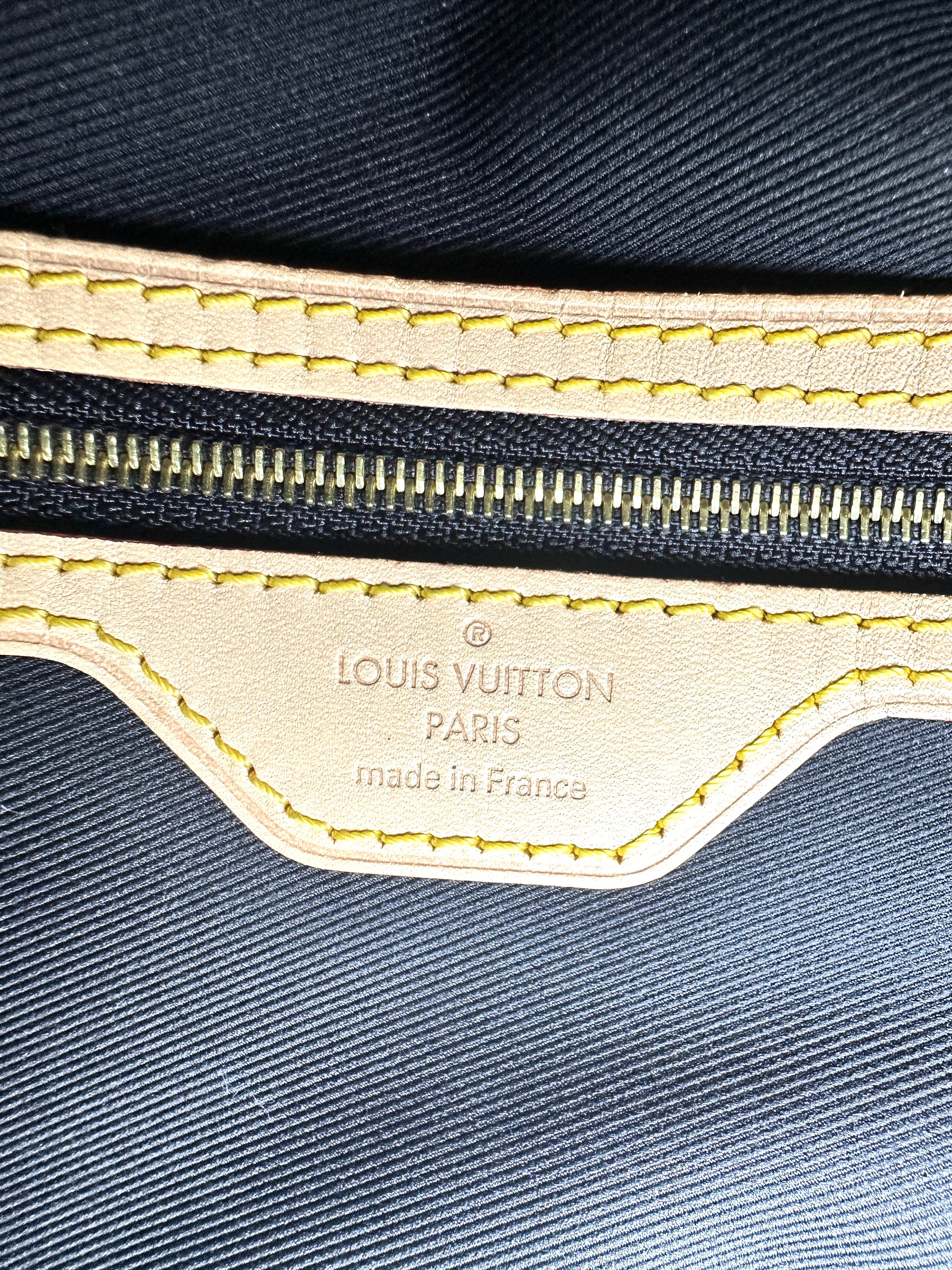 Louis Vuitton Carry It Monogram Reverse Video Print Tote Handle Bag