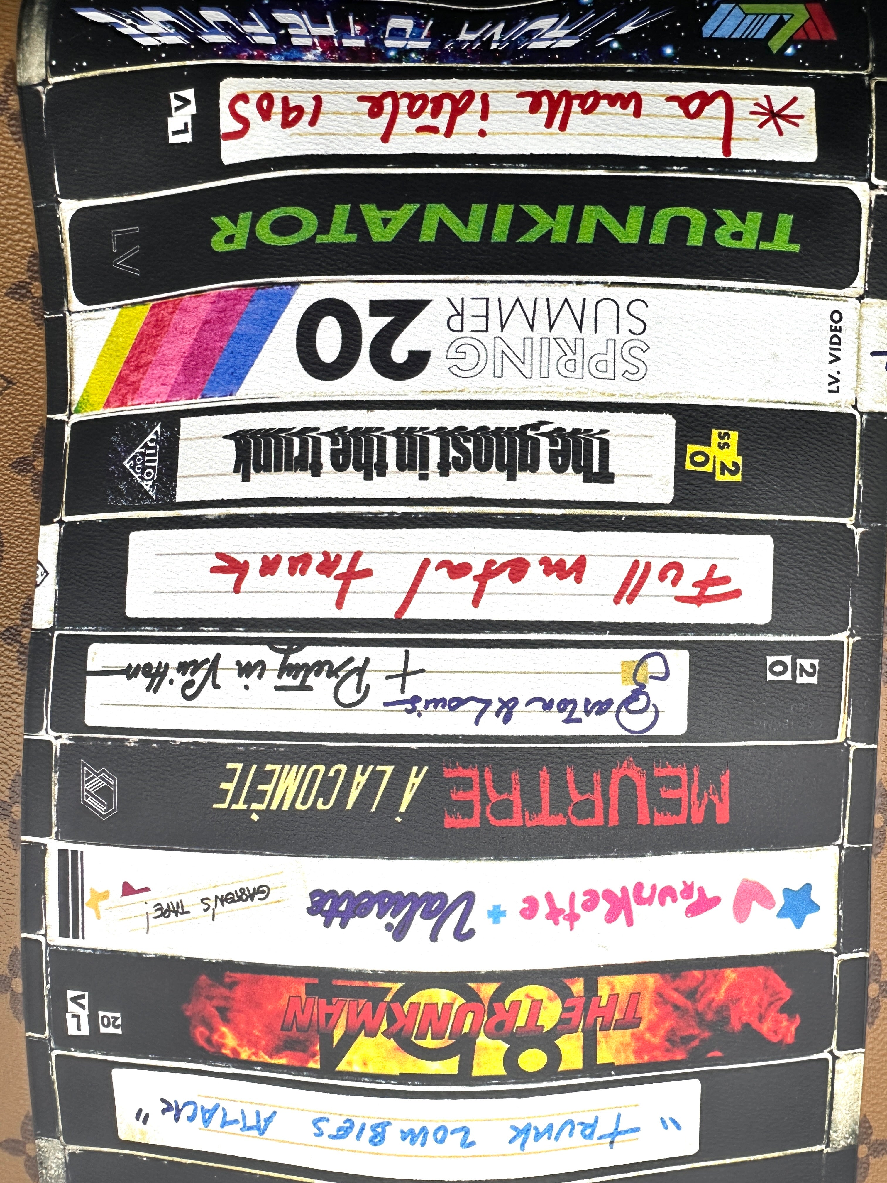 Louis Vuitton Carry It Monogram Reverse Video Print Tote Handle Bag