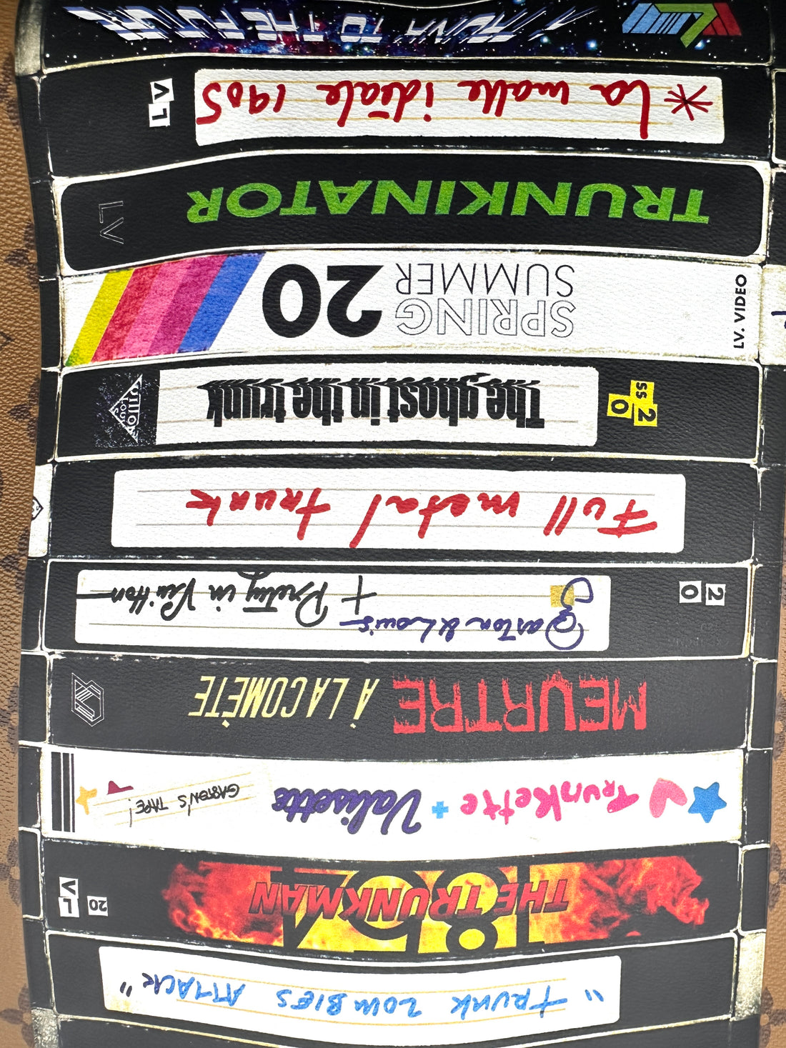 Louis Vuitton Carry It Monogram Reverse Video Print Tote Handle Bag