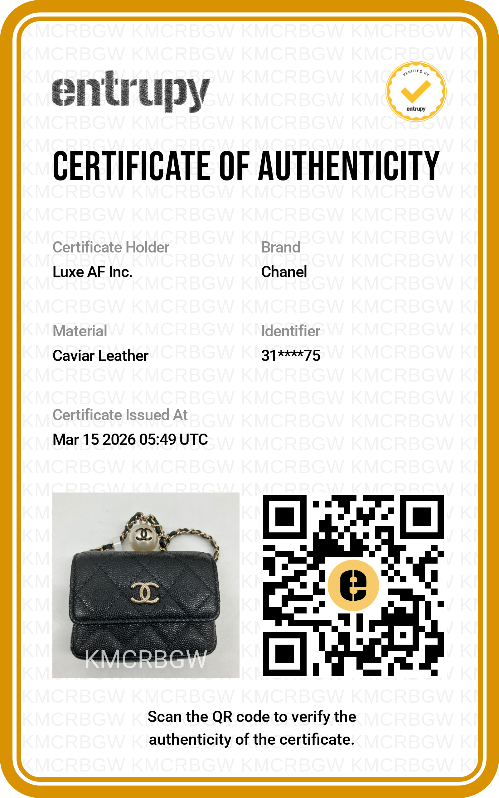 Chanel Mini Pearl Crush Flap Bag