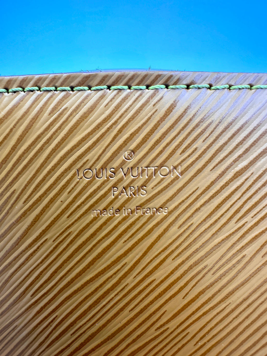 Louis Vuitton Marelle Caramel Epi Leather Shoulder Bag