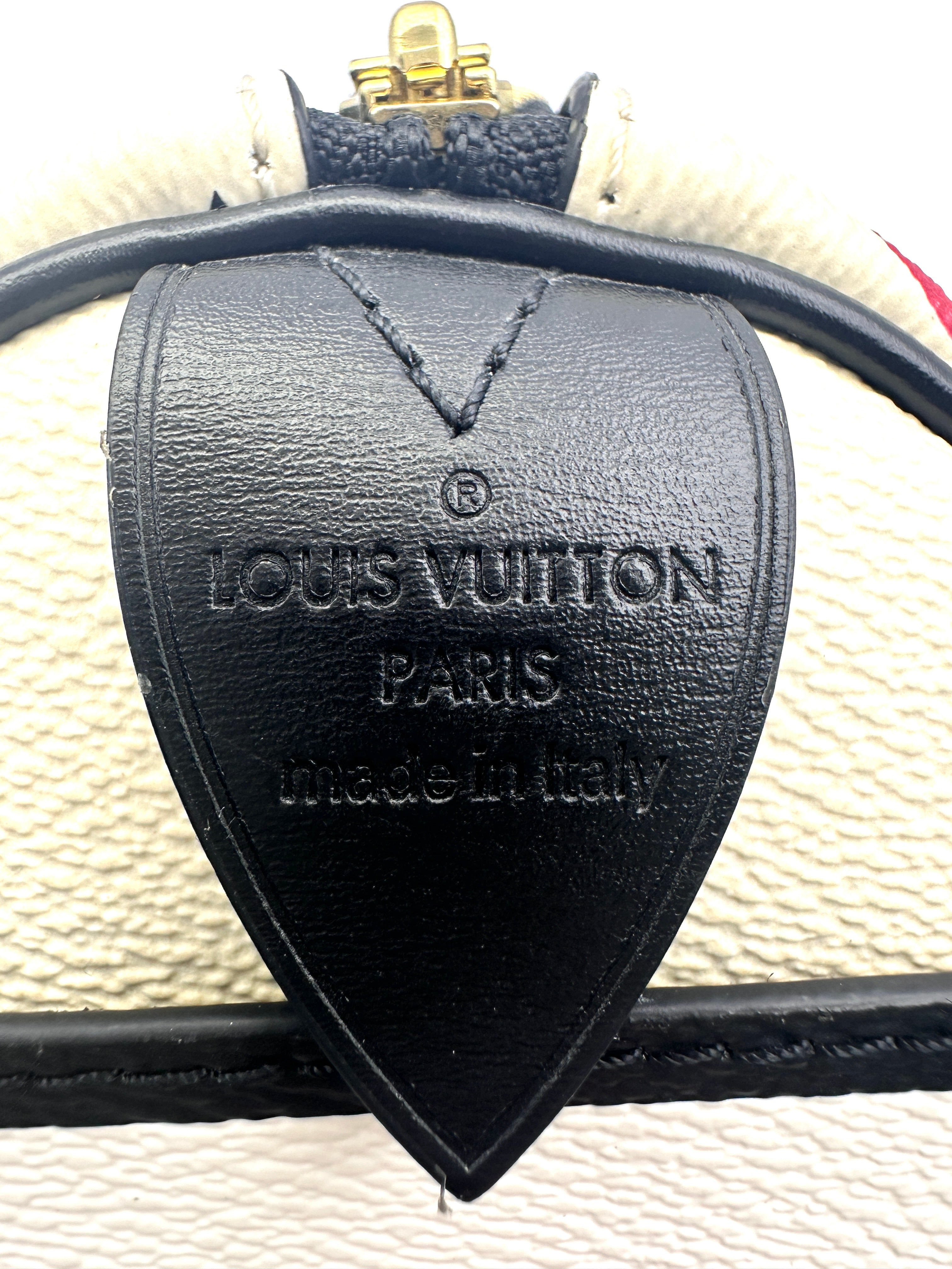 Louis Vuitton Game On Speedy25 White Multicolor Monogram Handle Bag