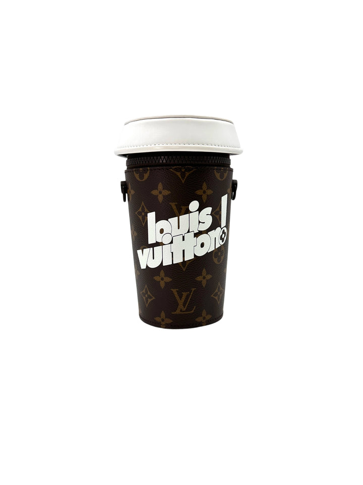 Louis Vuitton Everyday LV Monogram Coffee Cup Pouch Bag
